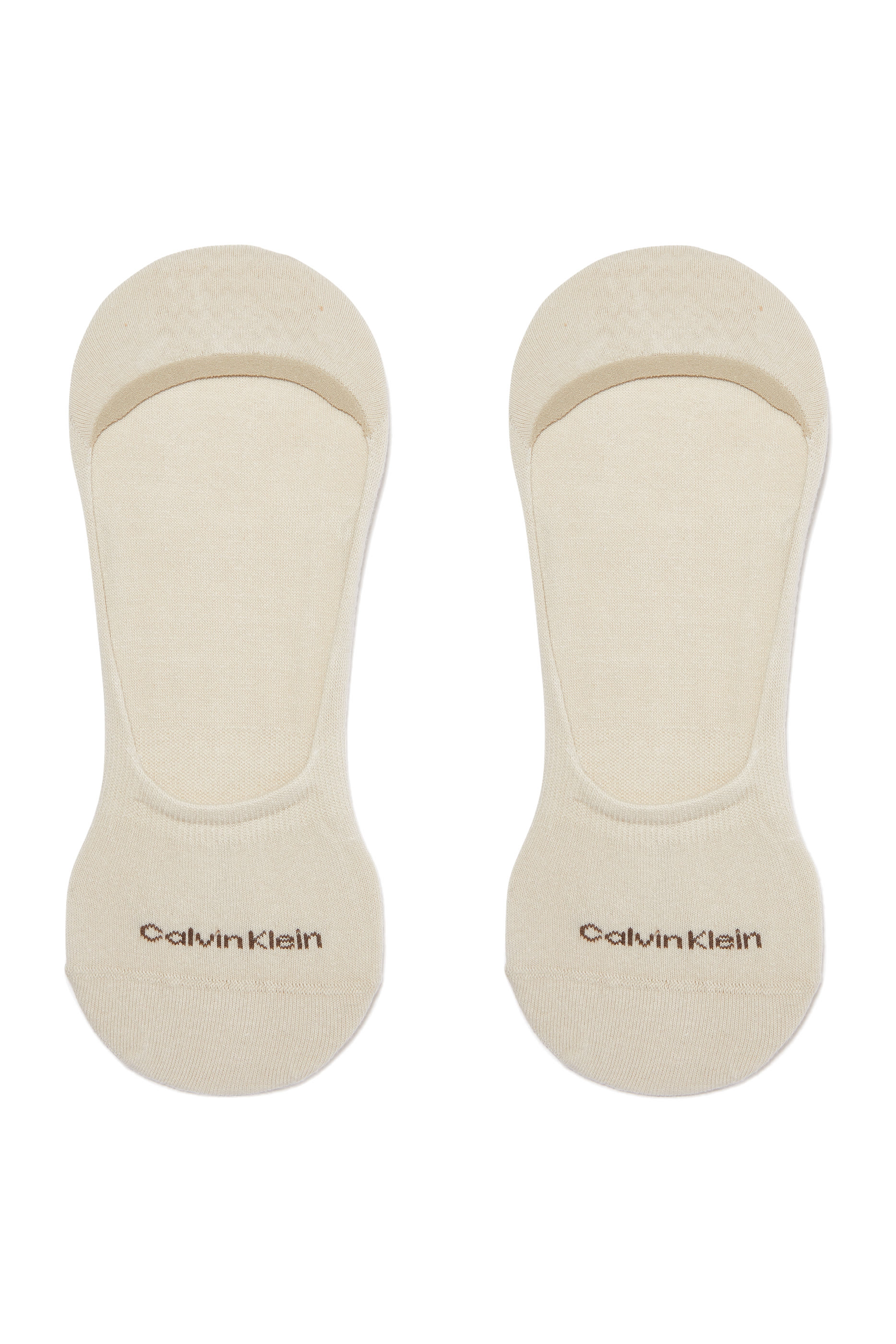 طقم جوارب خفية للرجال بشعار الماركة، زوجين