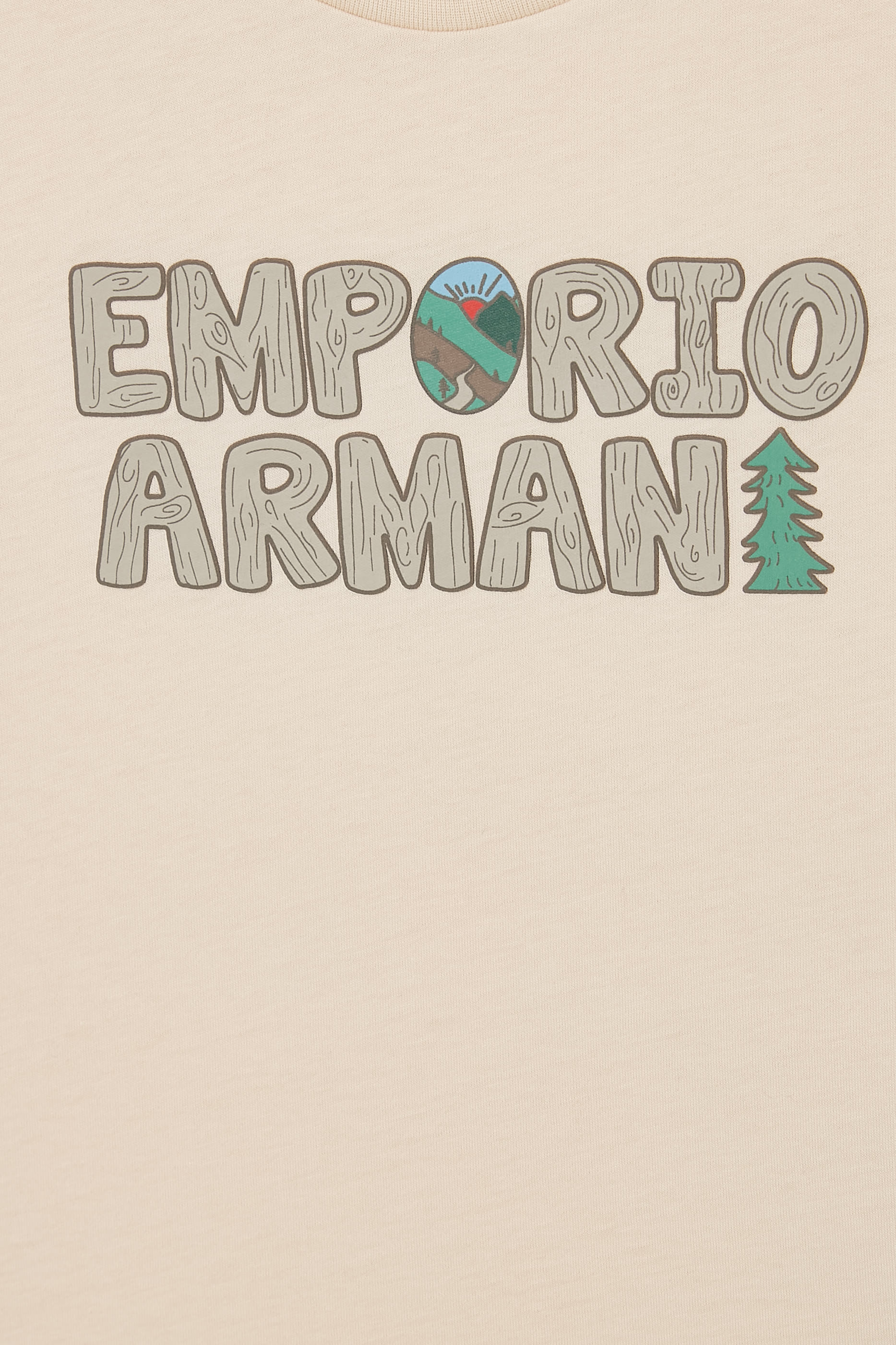 تيشيرت بشعار الماركة جرسيه للأطفال