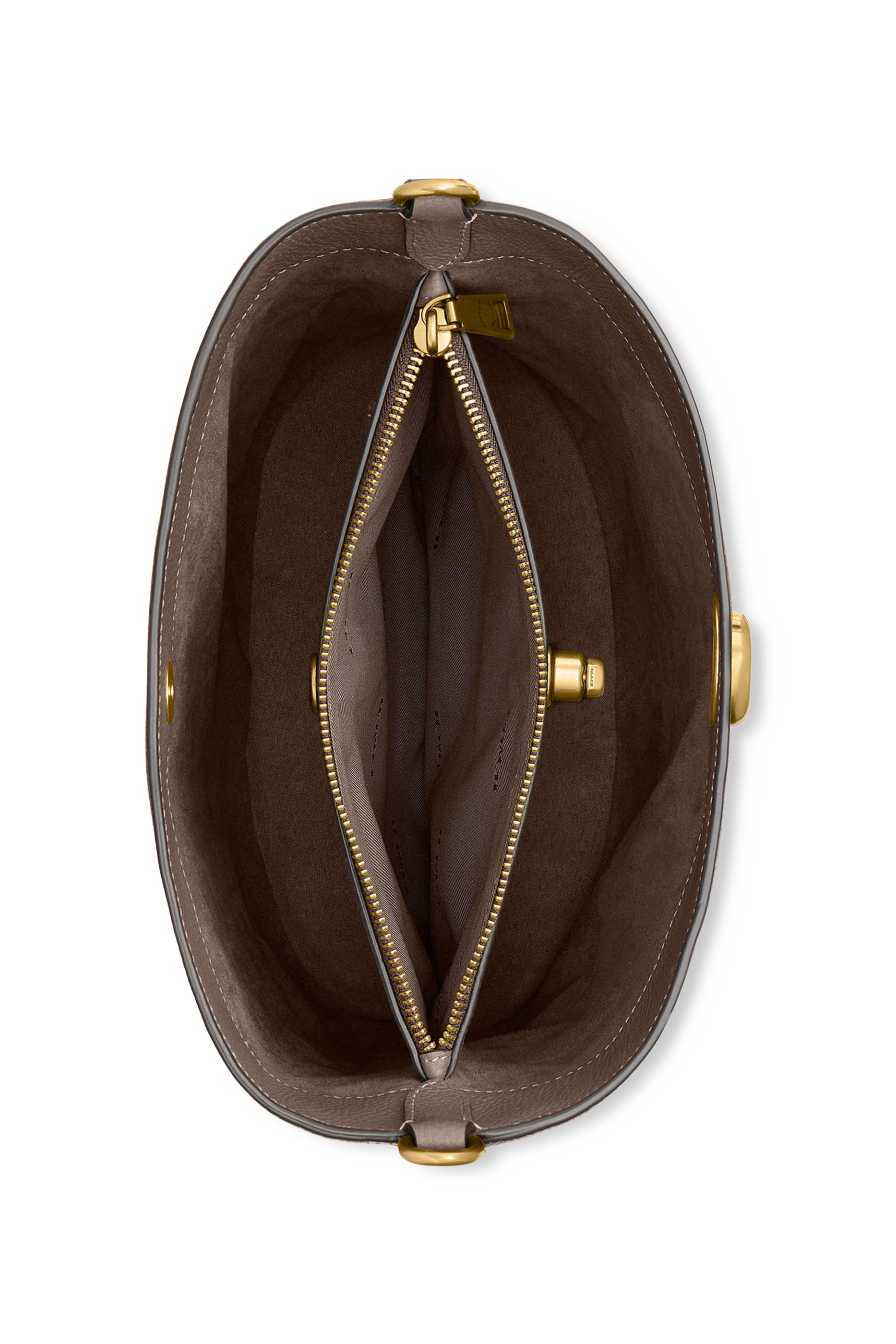 حقيبة باكيت ويلو جلد لامع