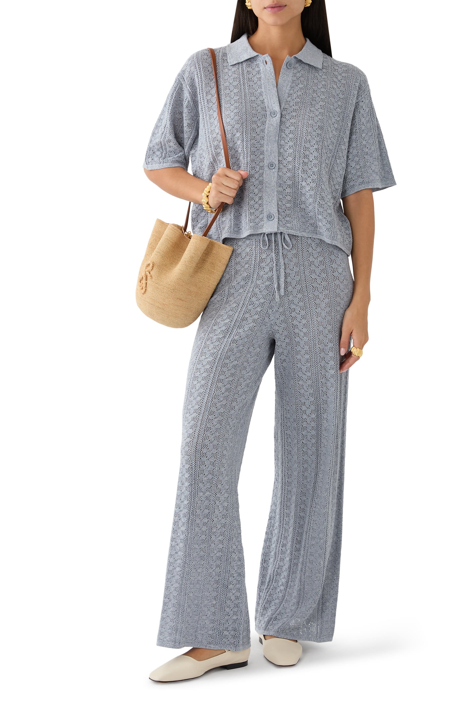 بنطال كيلب كروشيه