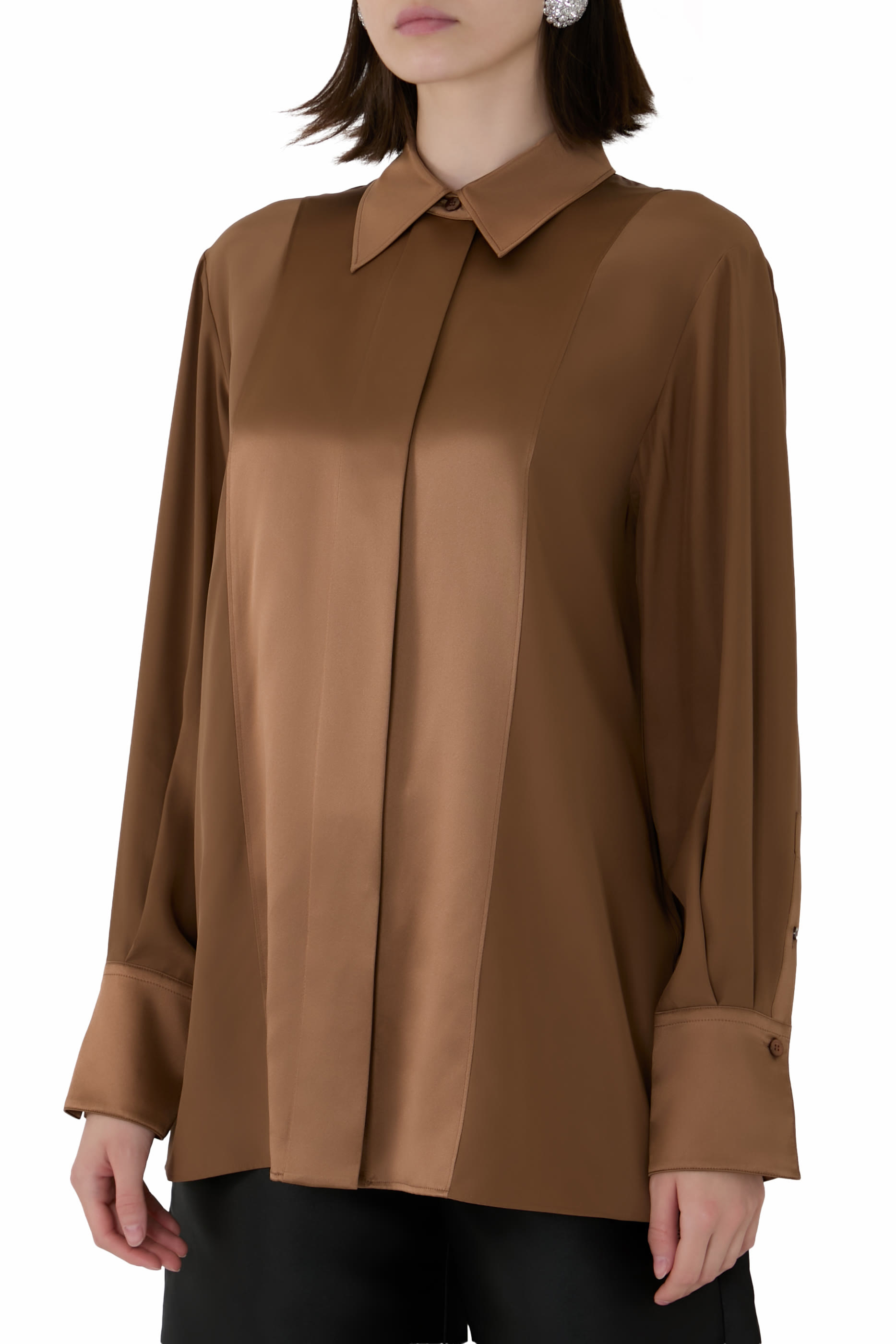 بلوزة تشايلدز حرير ساتان