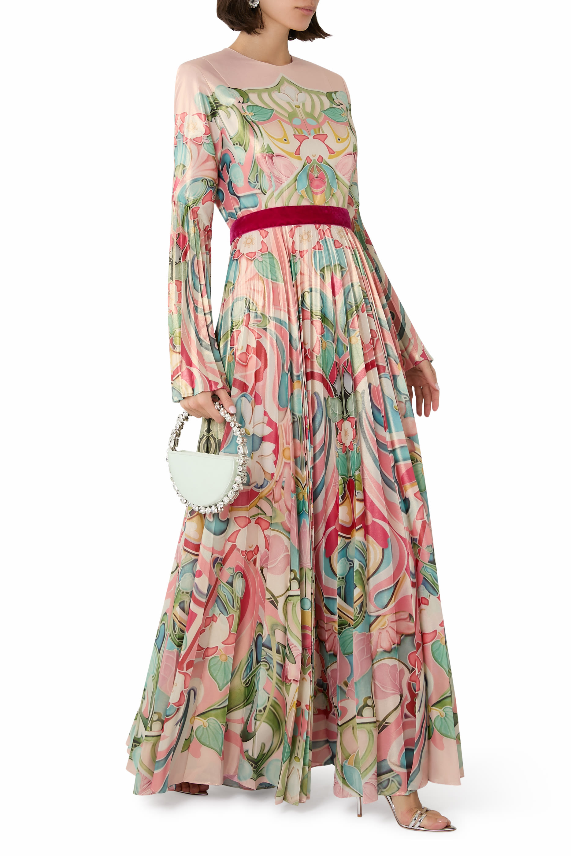 فستان فيليكس بطبعات مستوحاة من السيراميك