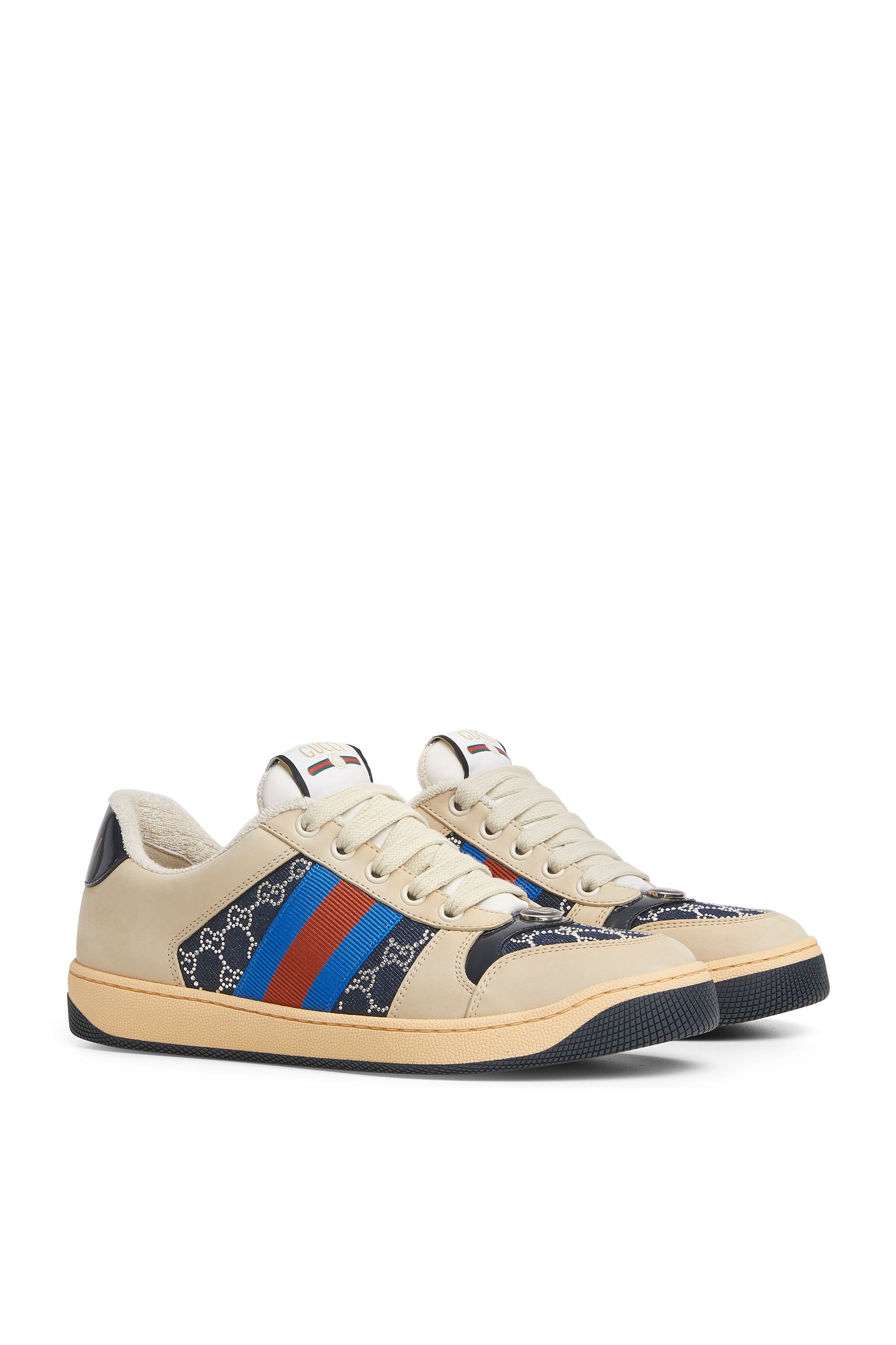 GG Crystal Screener Sneakers