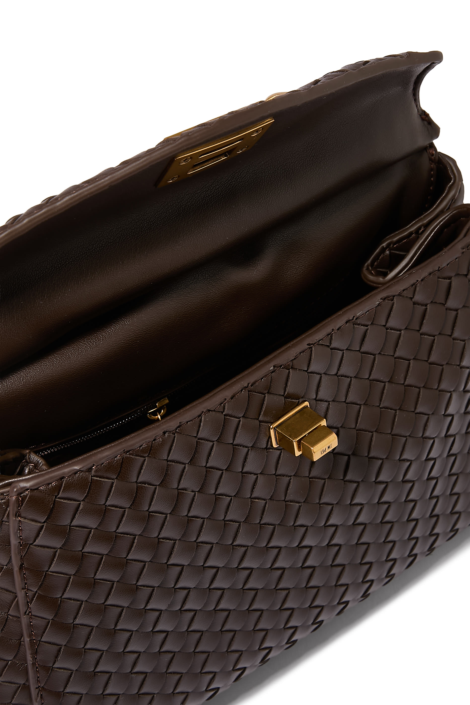 حقيبة لوسيا كلاسيكية منوسجة بيد علوية