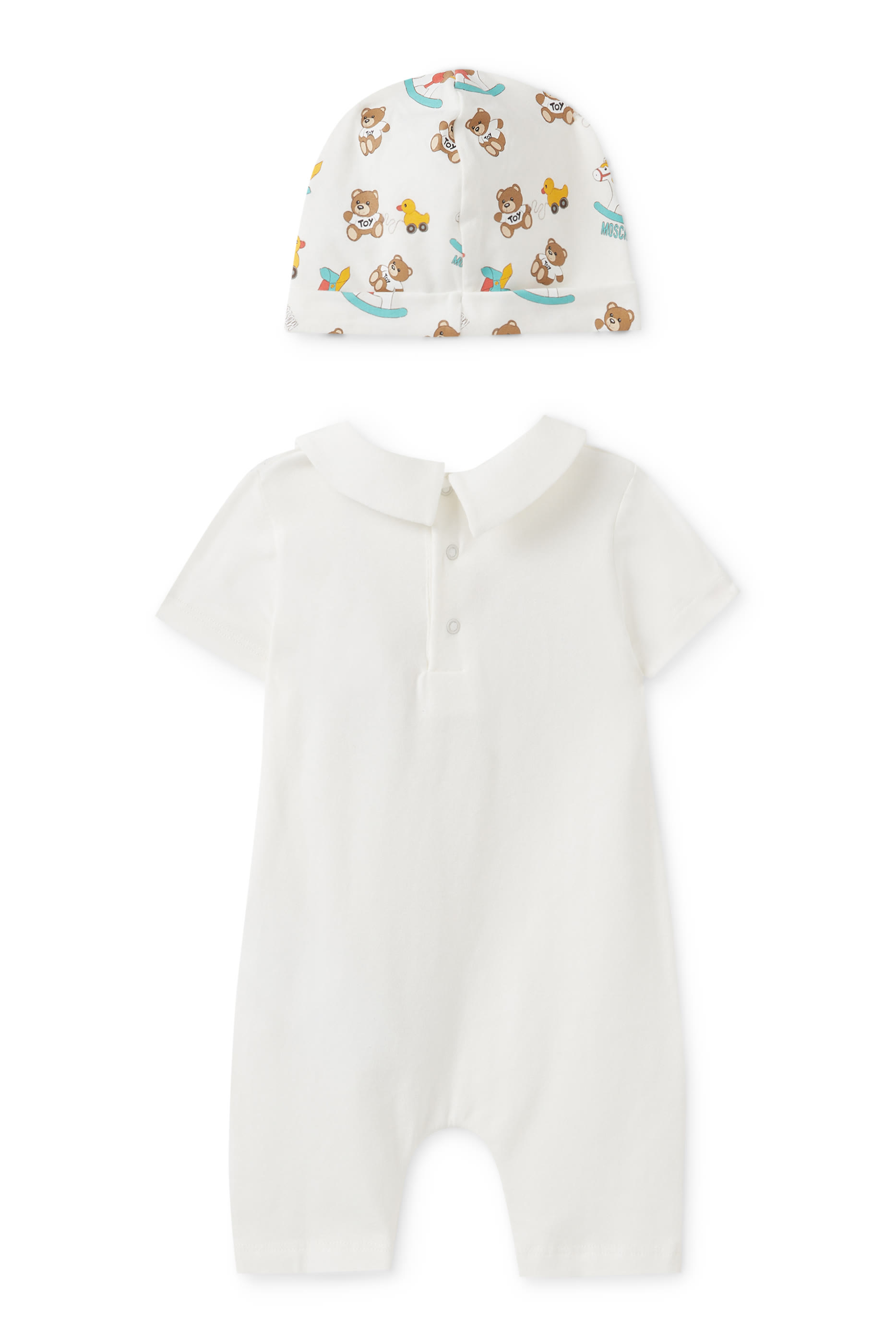 طقم هدية رومبر وقبعة للرضع