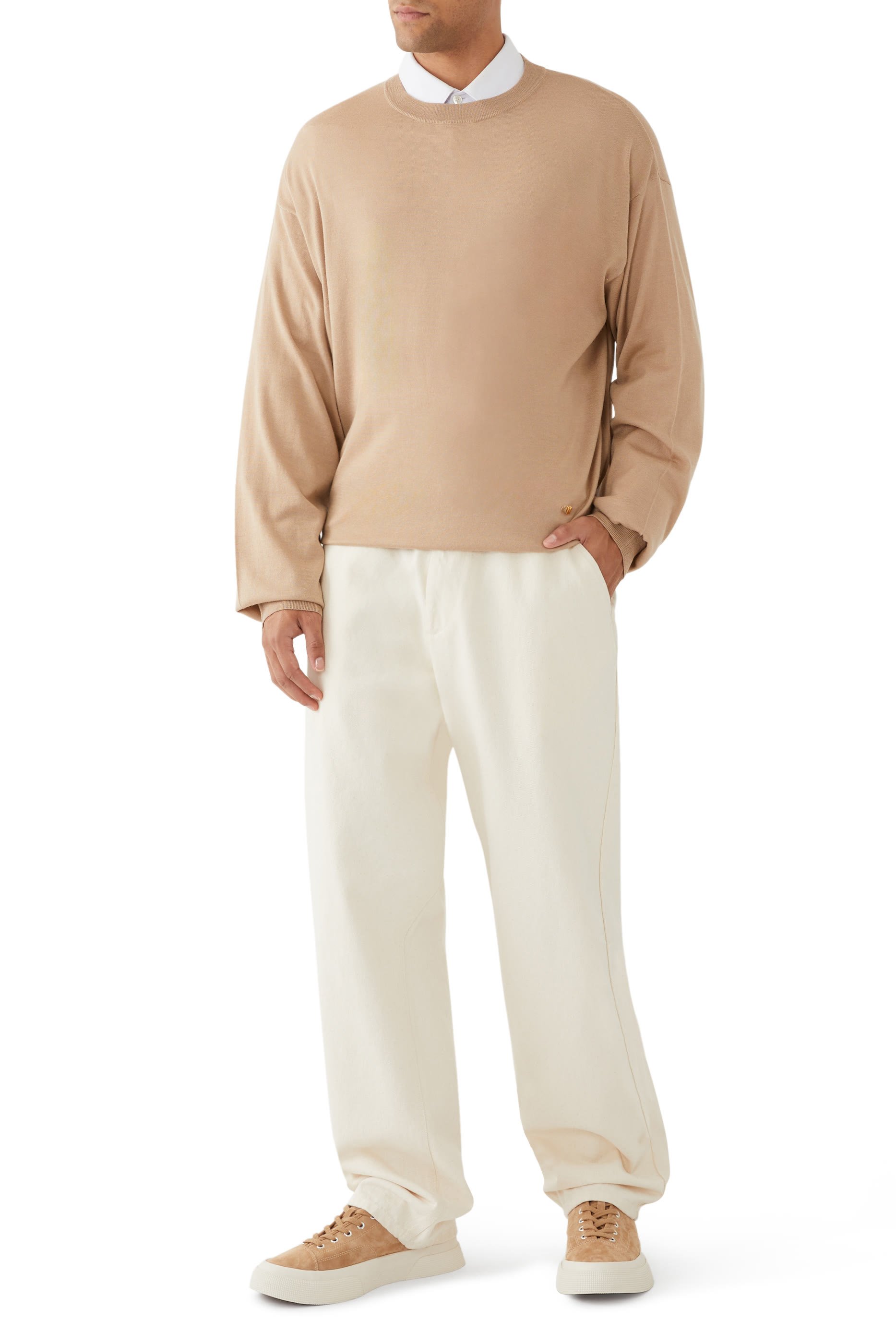 كنزة صوف وحرير