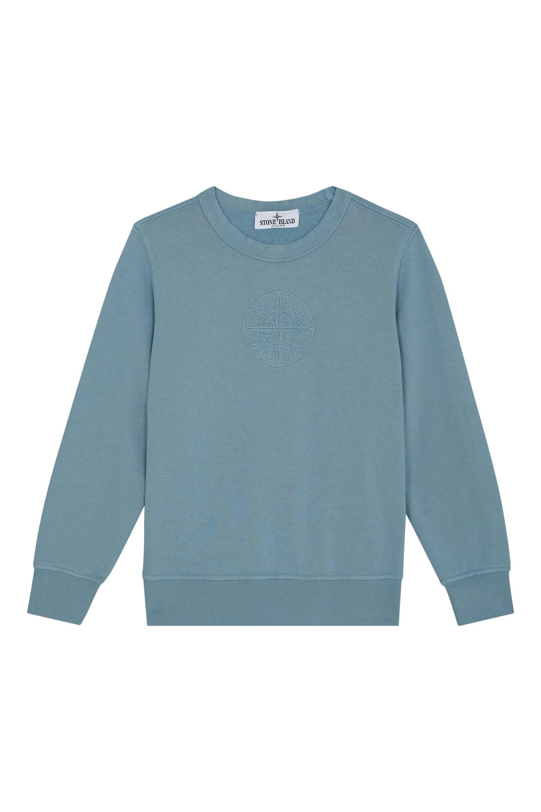 سويت شيرت مزين بشعار الماركة للأطفال