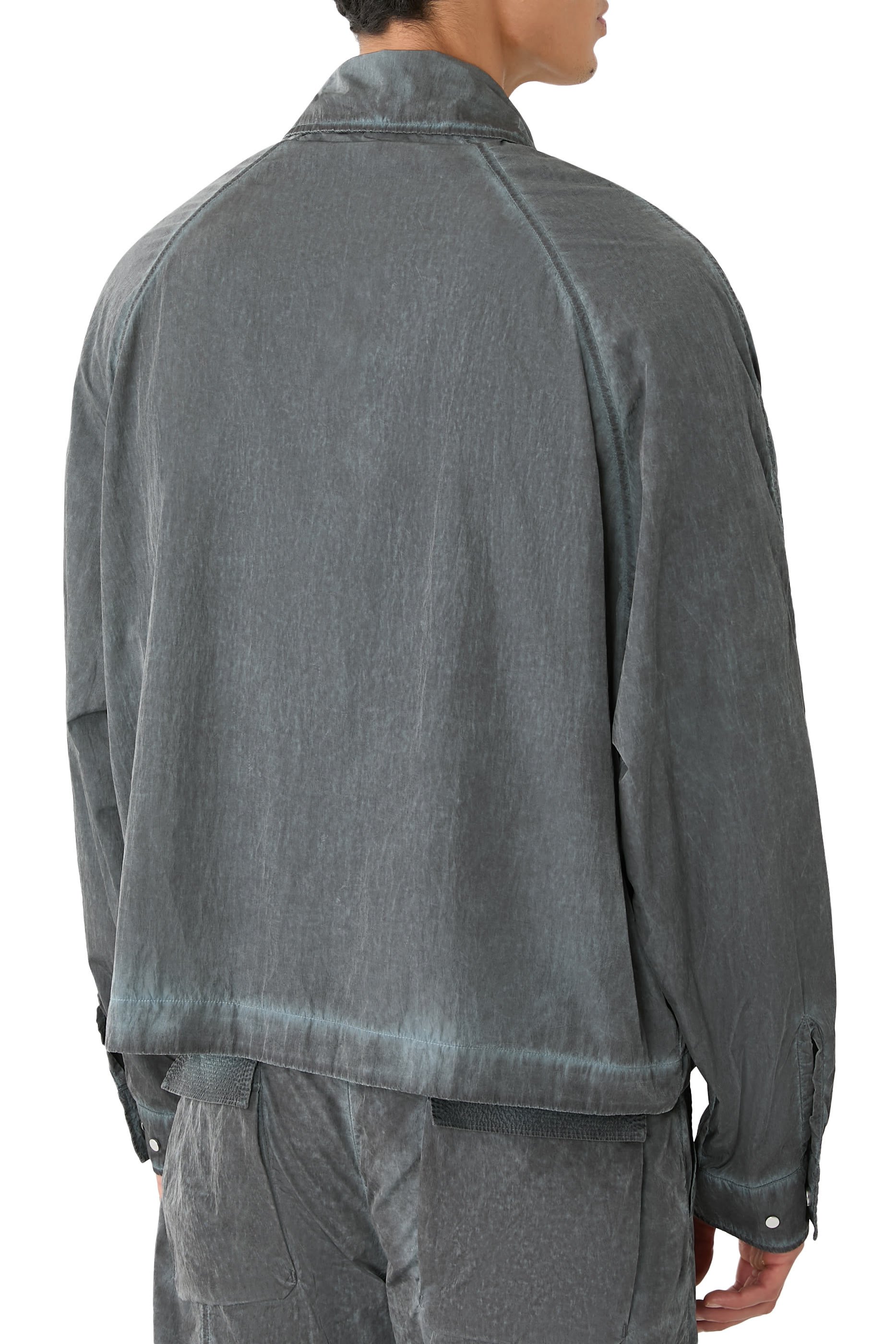 سترة بأكمام راغلان مصبوغة على البارد