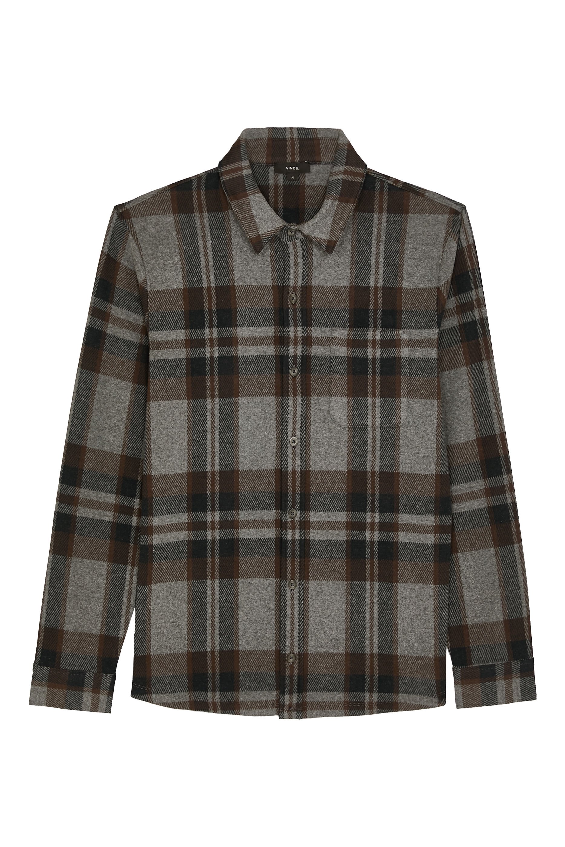 Classic Plaid Shirt Jacket