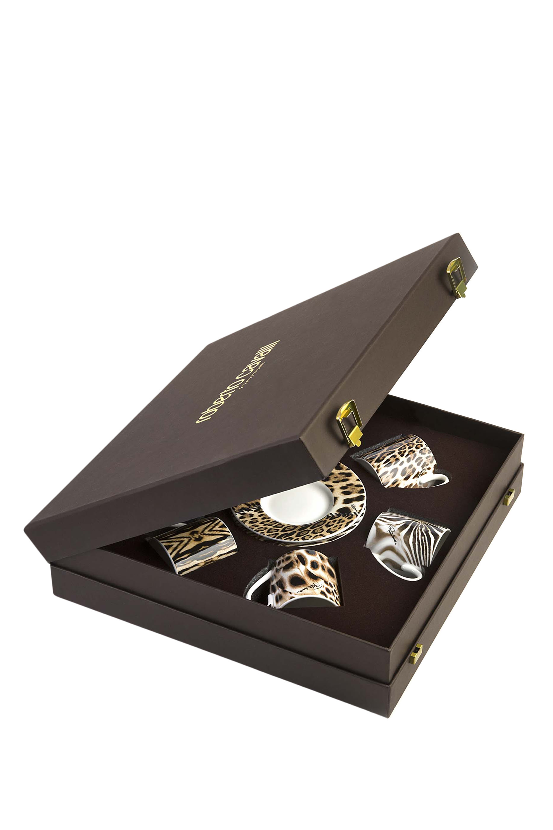 مجموعة أطباق وفناجين قهوة، 6 أزواج