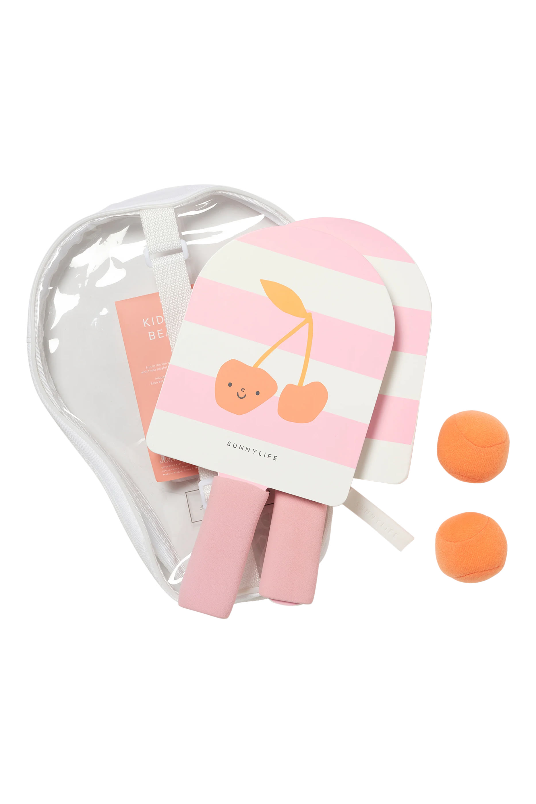 مضارب شاطئ بشريط فيلكرو للأطفال