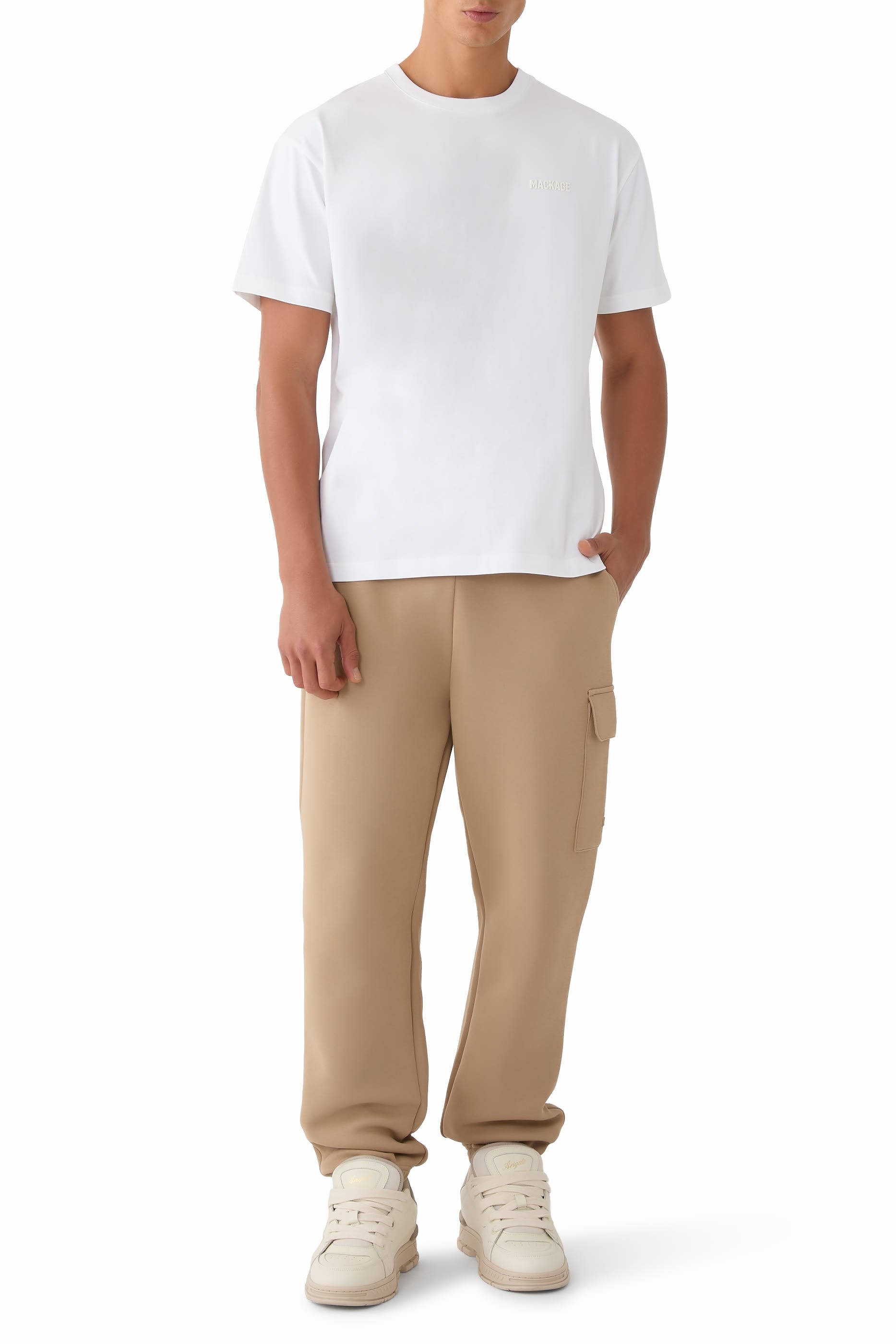 بنطال رياضي كارغو مارفين آر بتصميم بوجهبن جيرسيه