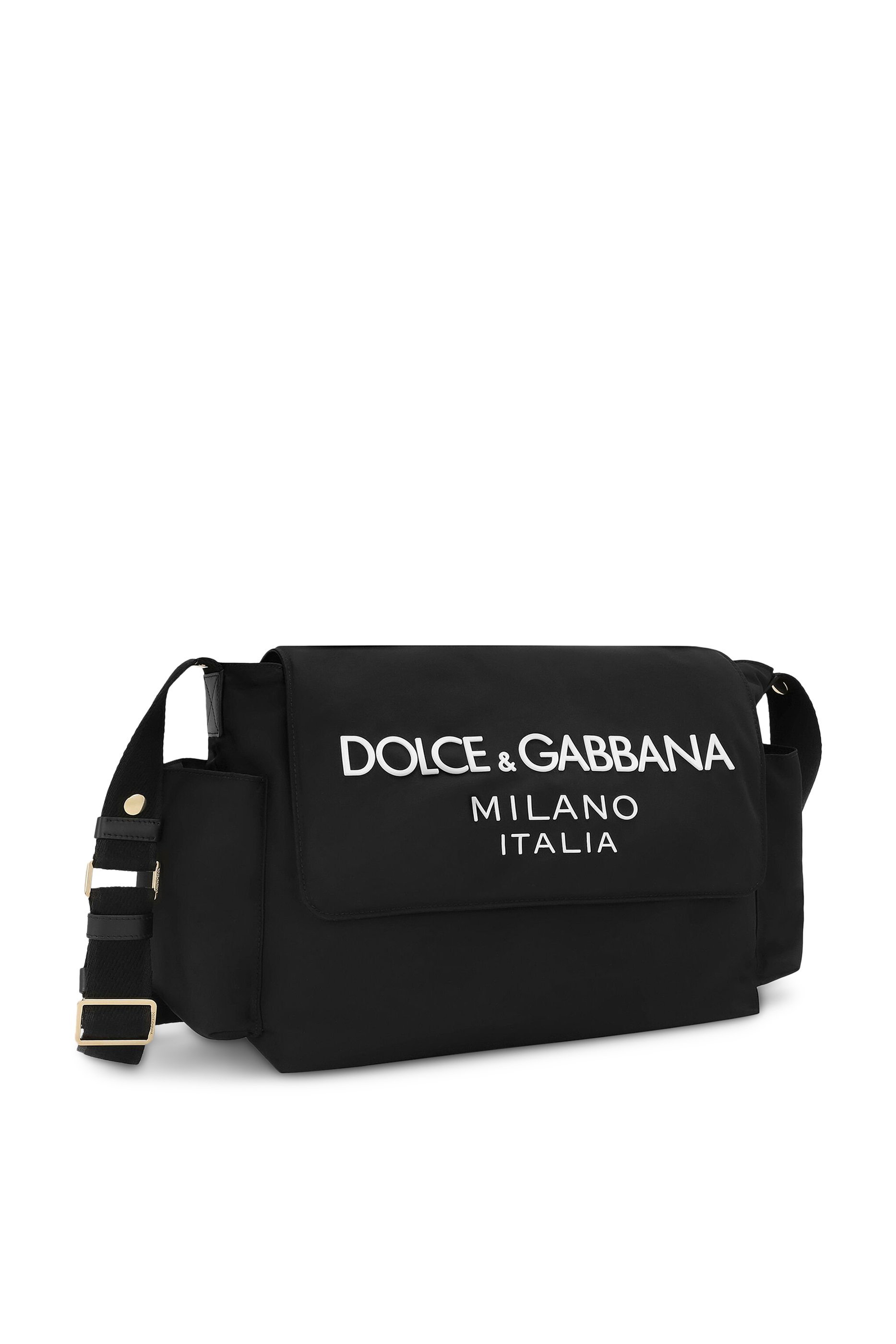 حقيبة مستلزمات أطفال نايلون مع مفرش تغيير الحفاضات