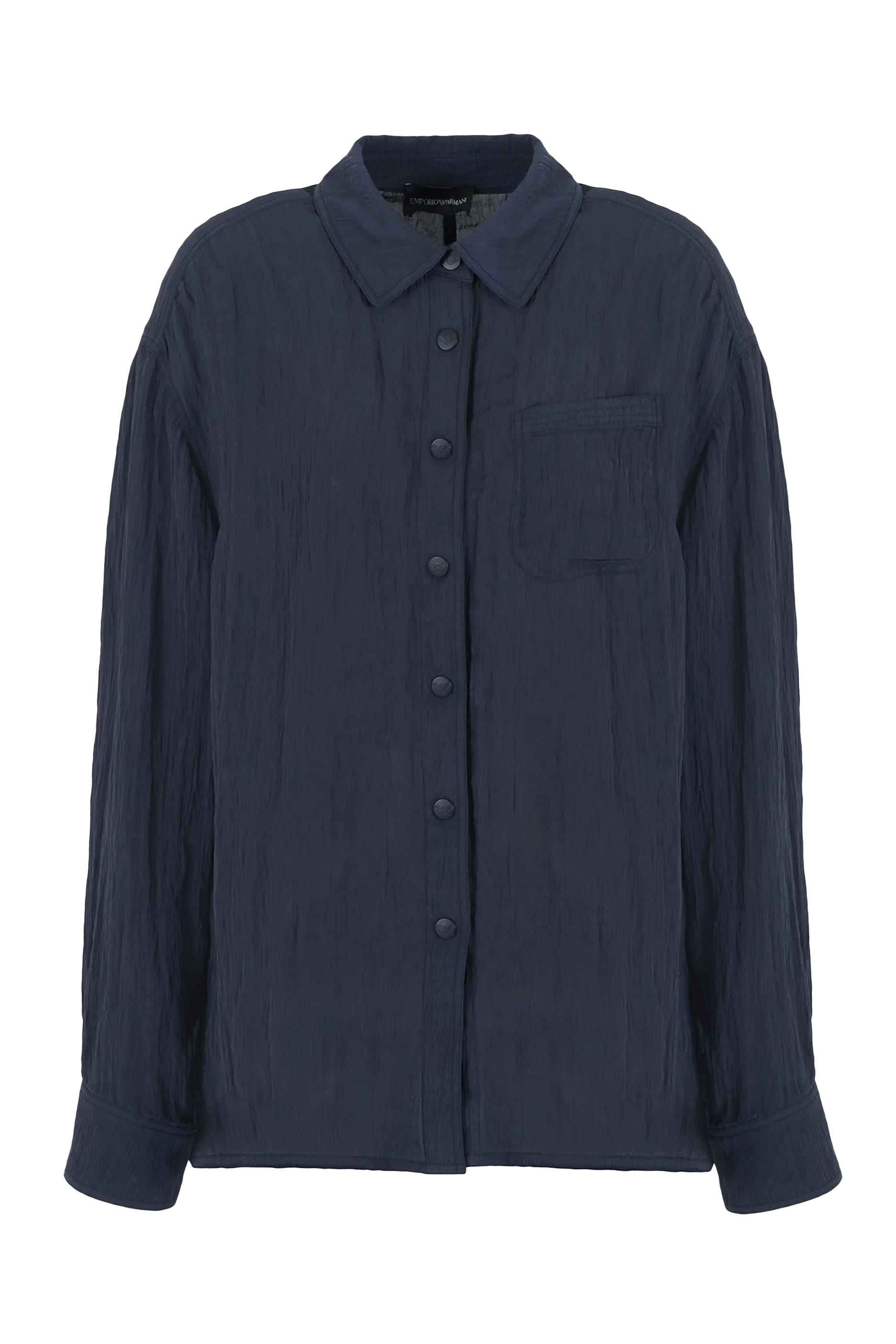 قميص بتصميم مجعد