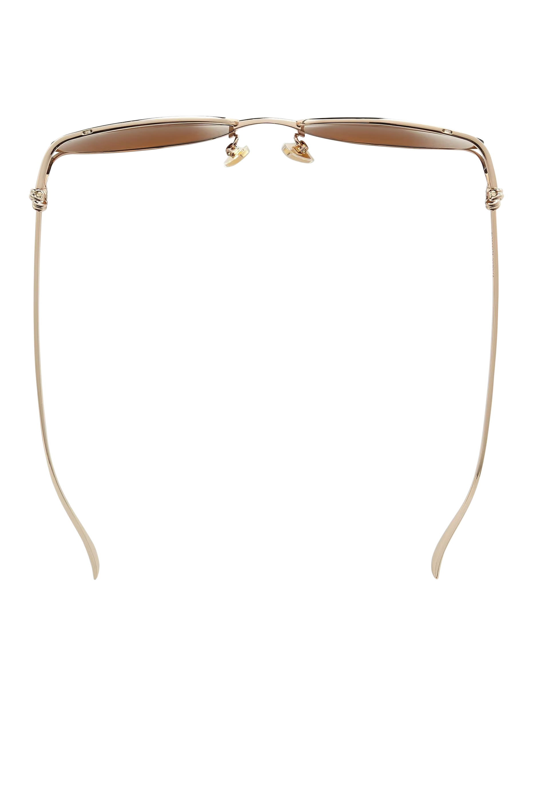 نظارة شمسية بإطار عين القطة بعقدة