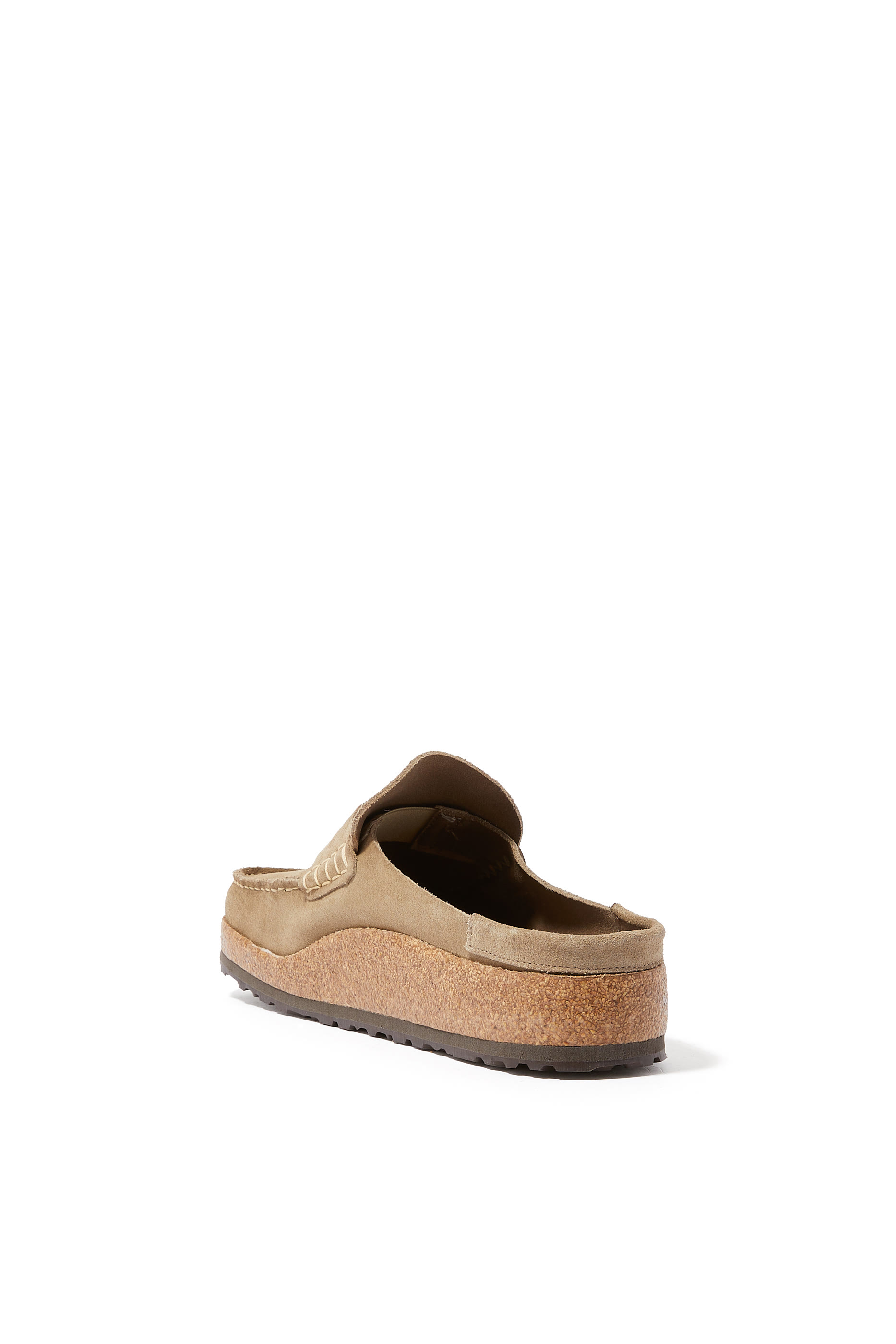 حذاء نايبلز مفتوح من الخلف جلد