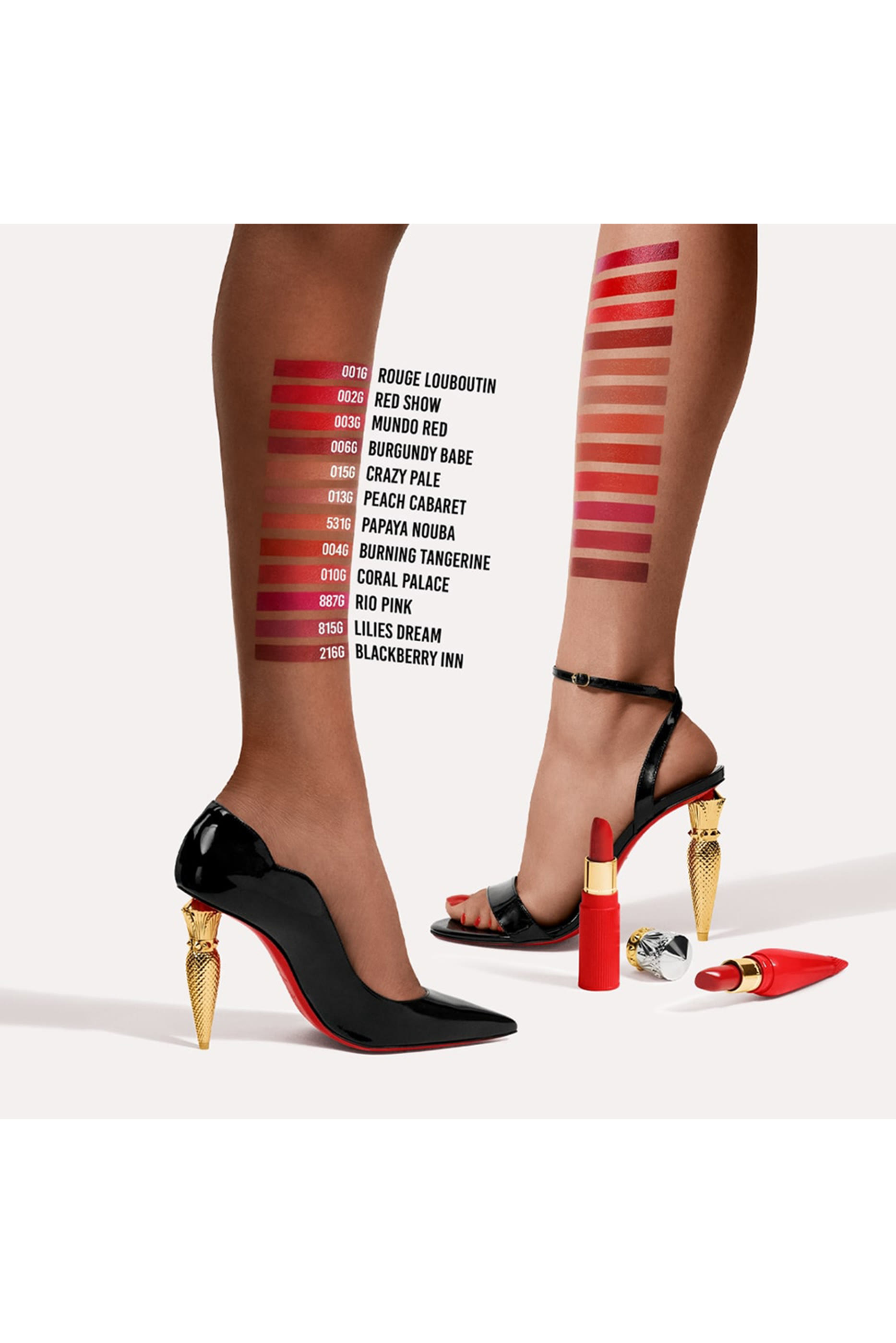 عبوة إعادة ملء أحمر شفاه روج لوبوتان سو جلو