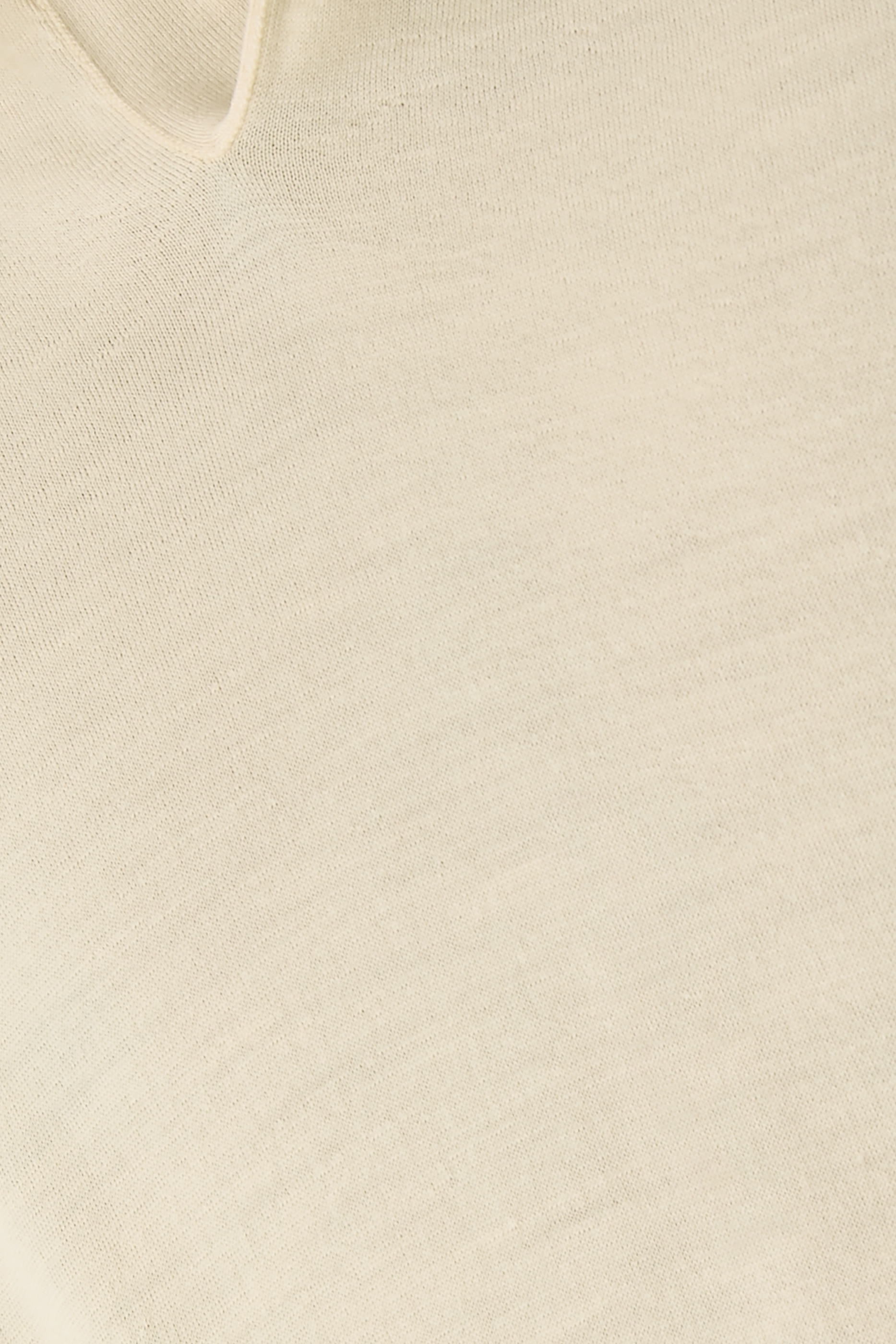 قميص بولو نسيج صوف مصبوغ