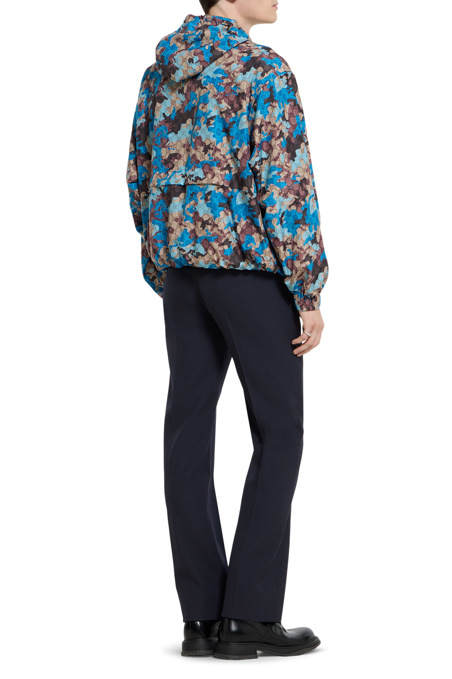 بنطال صوف جبردين مطرز