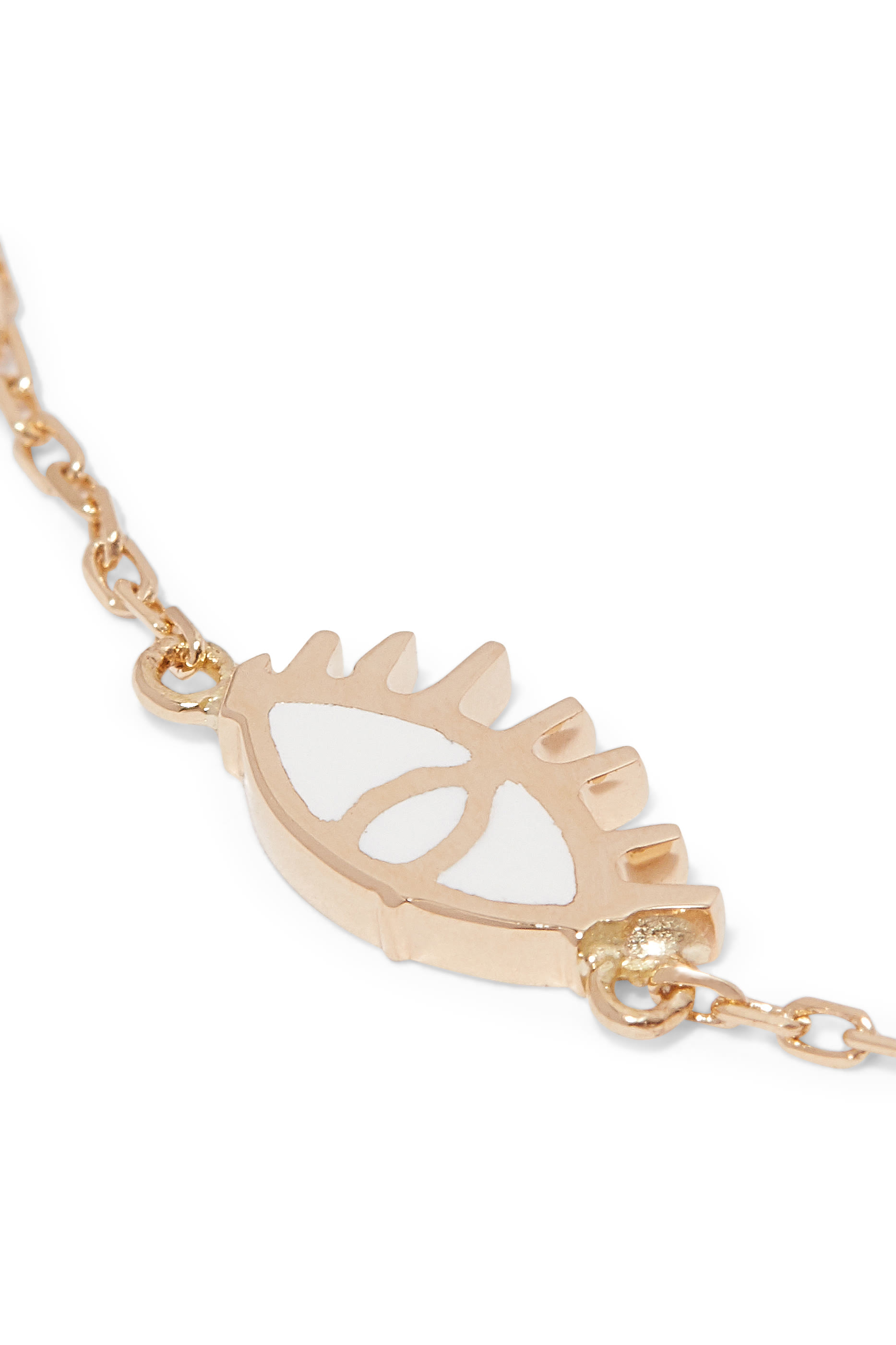 سوار بحلية عين الحسود مطلية بمينا