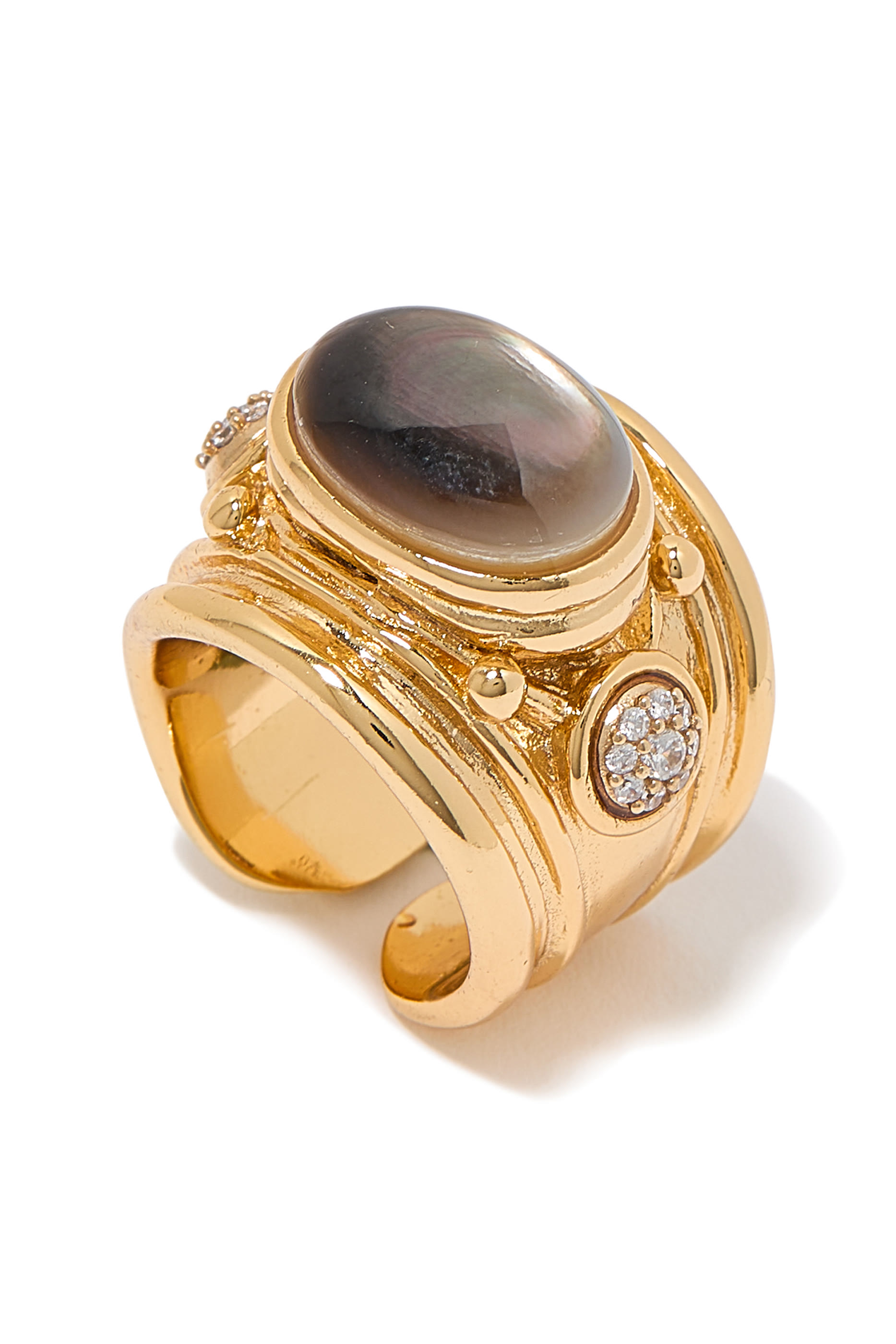 خاتم سيمون، نحاس مطلي بالذهب