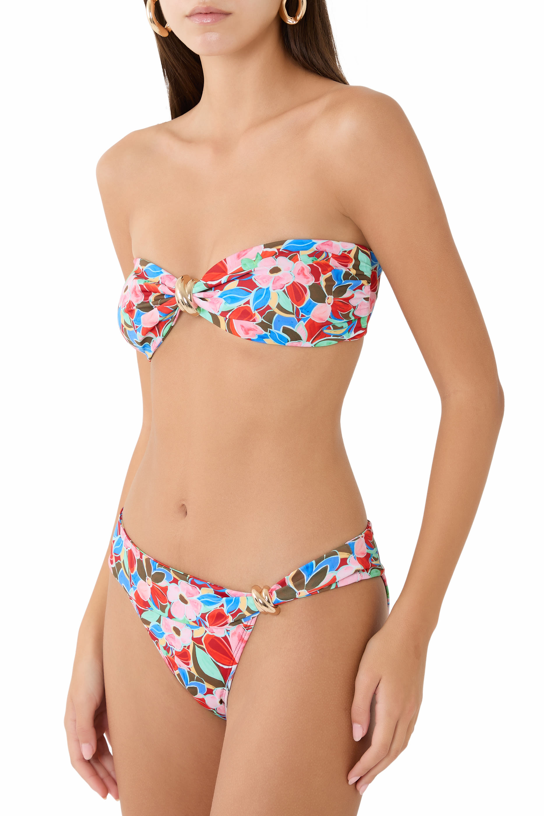 قطعة بيكيني علوية بطبعة فورمينتيرا