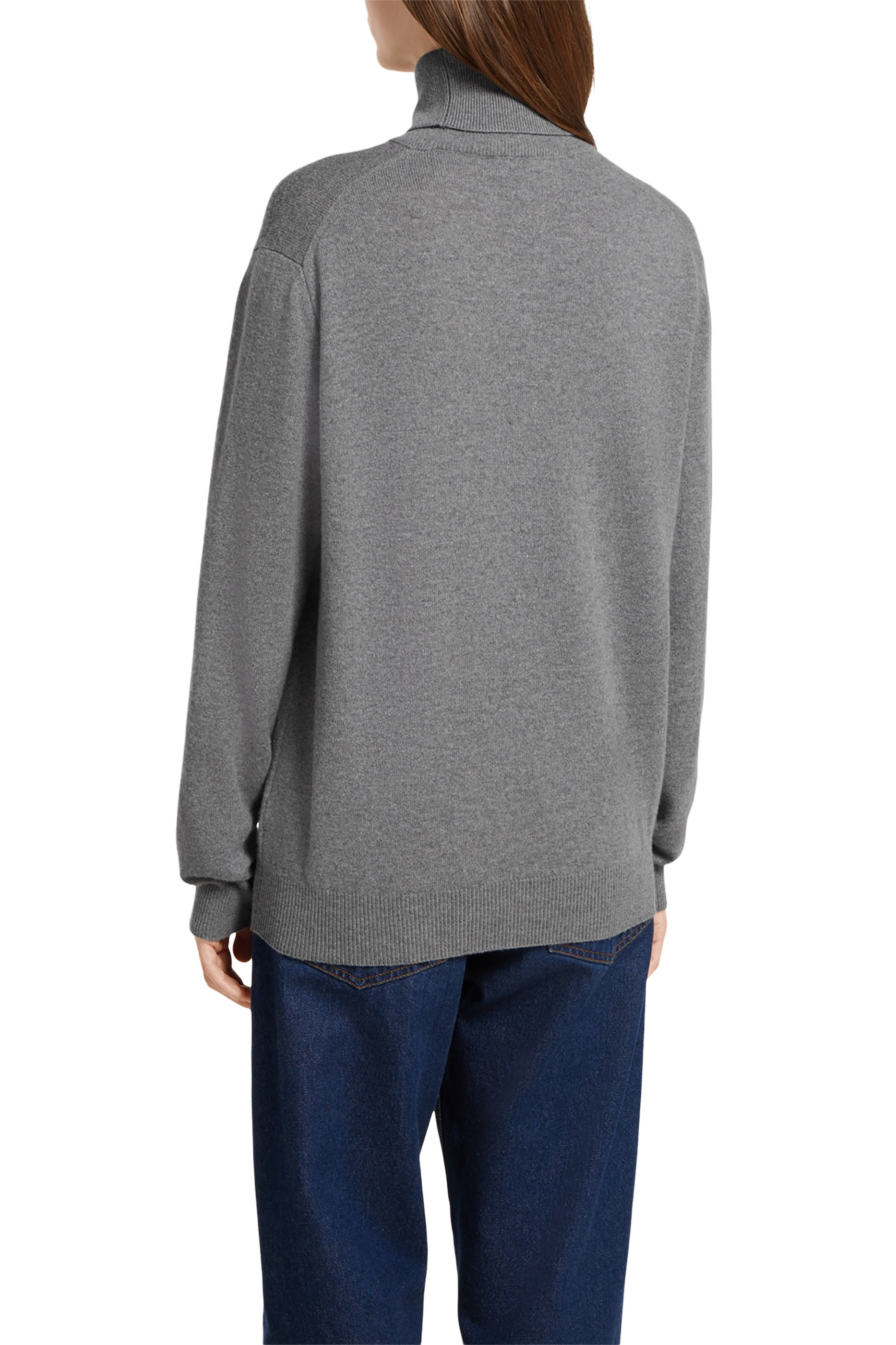 Intarsia Cashmere Turtleneck