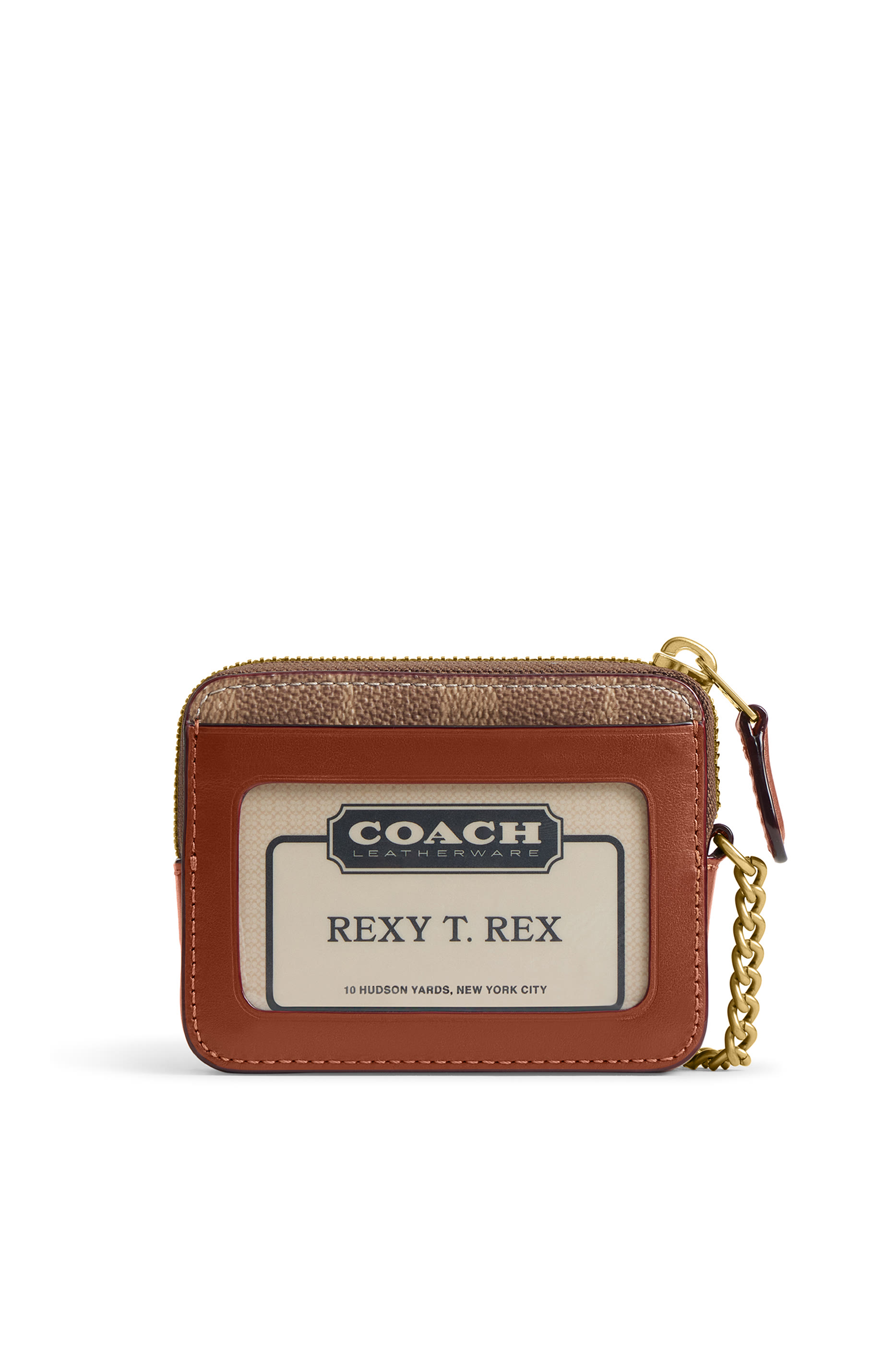 حافظة بطاقات ايسنشال بسلسلة