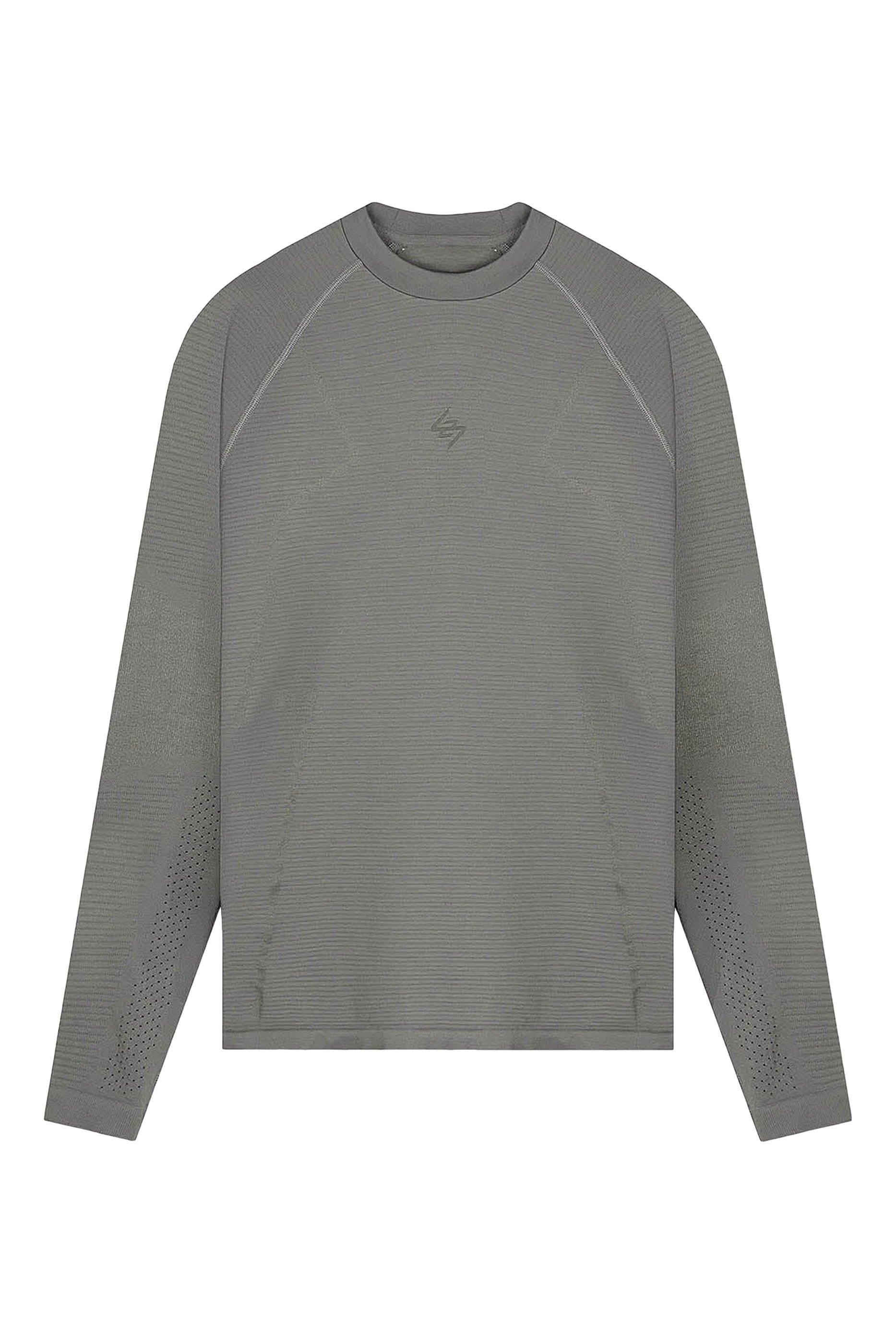 تيشيرت أب رايزينغ بأكمام طويلة بلا حياكة