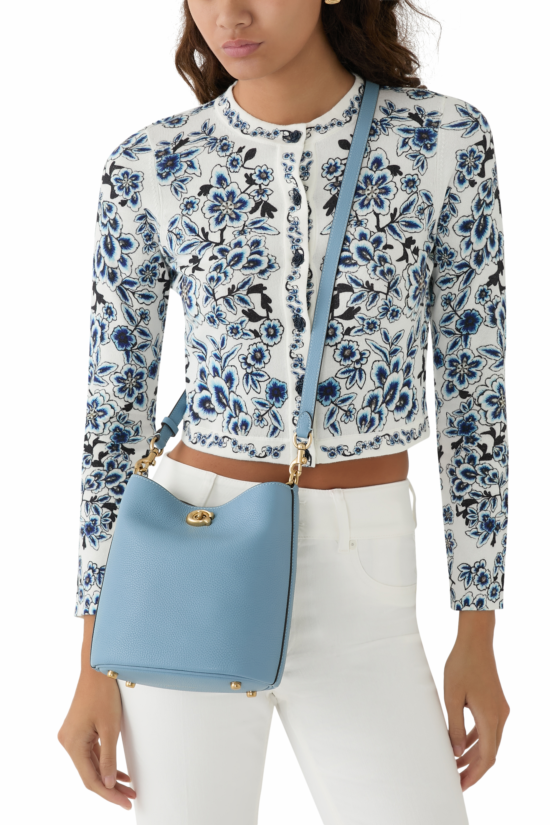 حقيبة باكيت ويلو 19 جلد ناعم