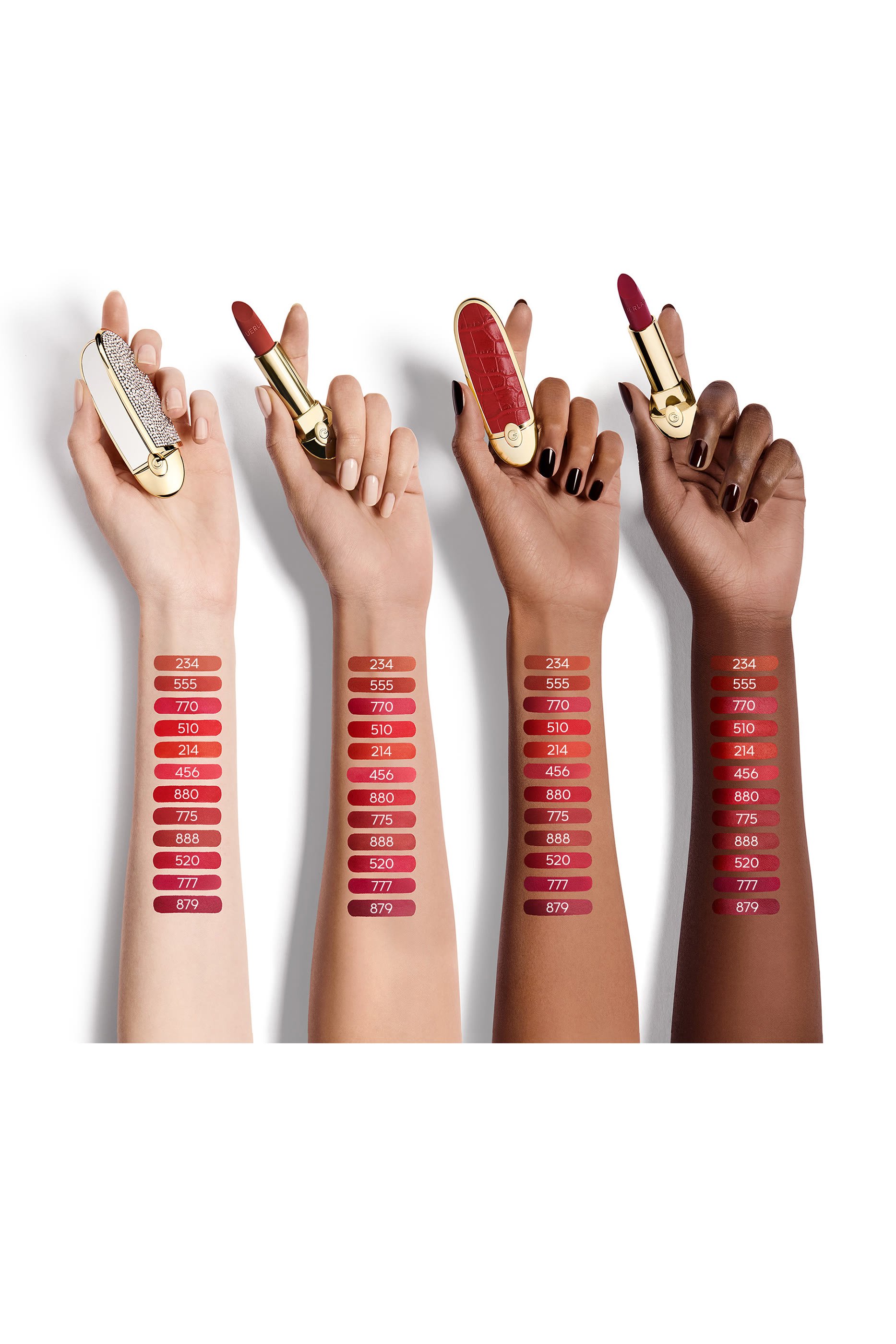 عبوة إعادة ملء أحمر شفاه روج جي غير لامع