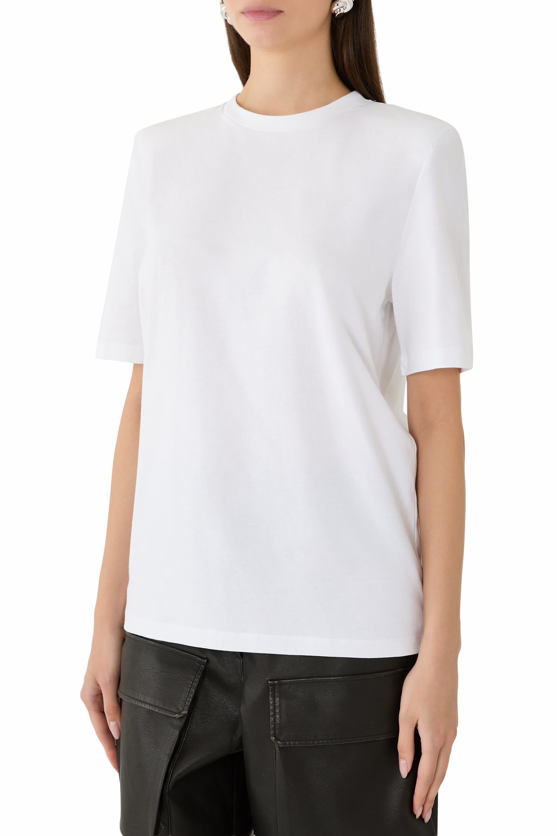 Carrington Padded Shoulder T-Shirt