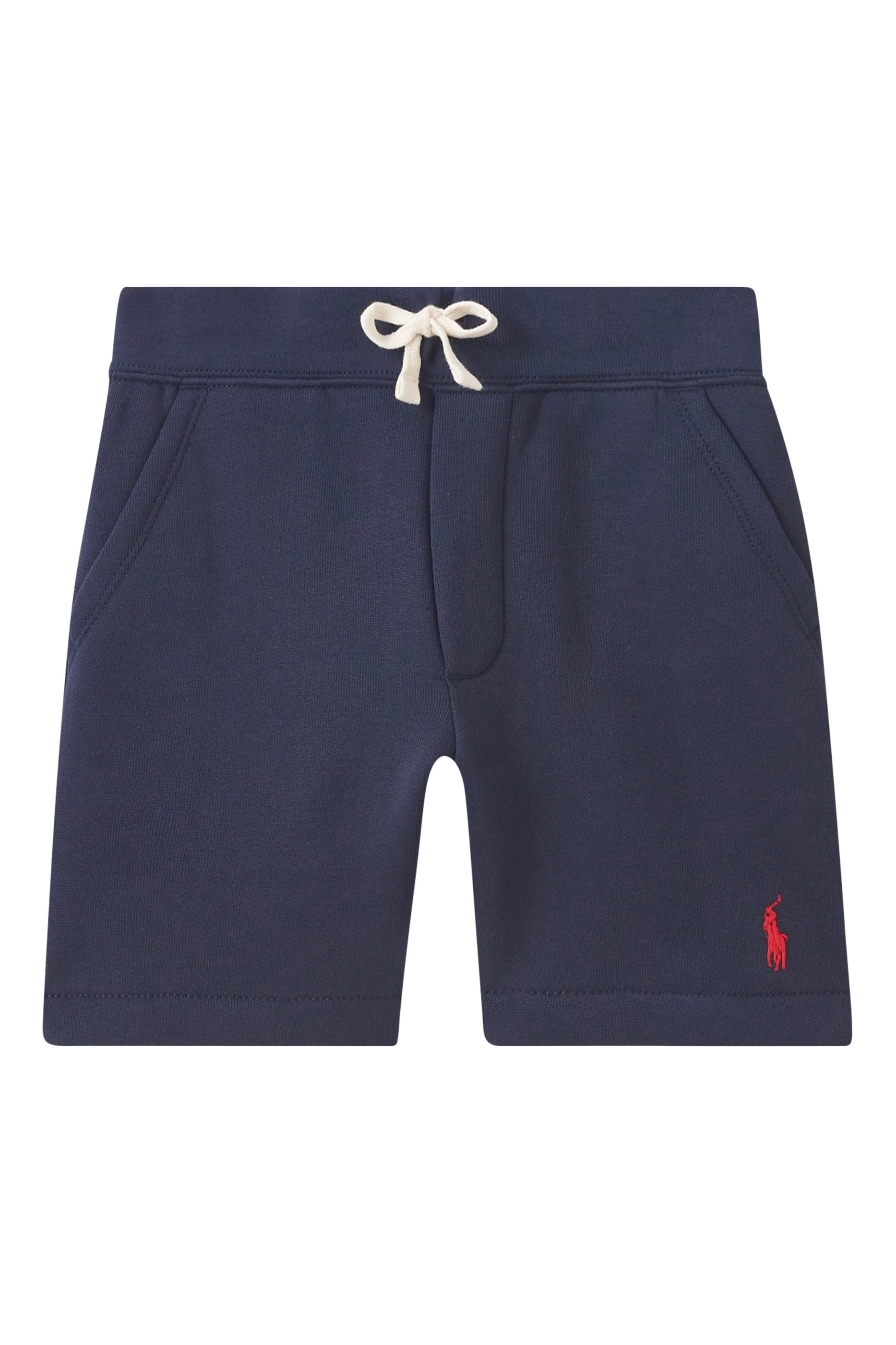 شورت برباط مزين بتطريز بولو بوني للأطفال