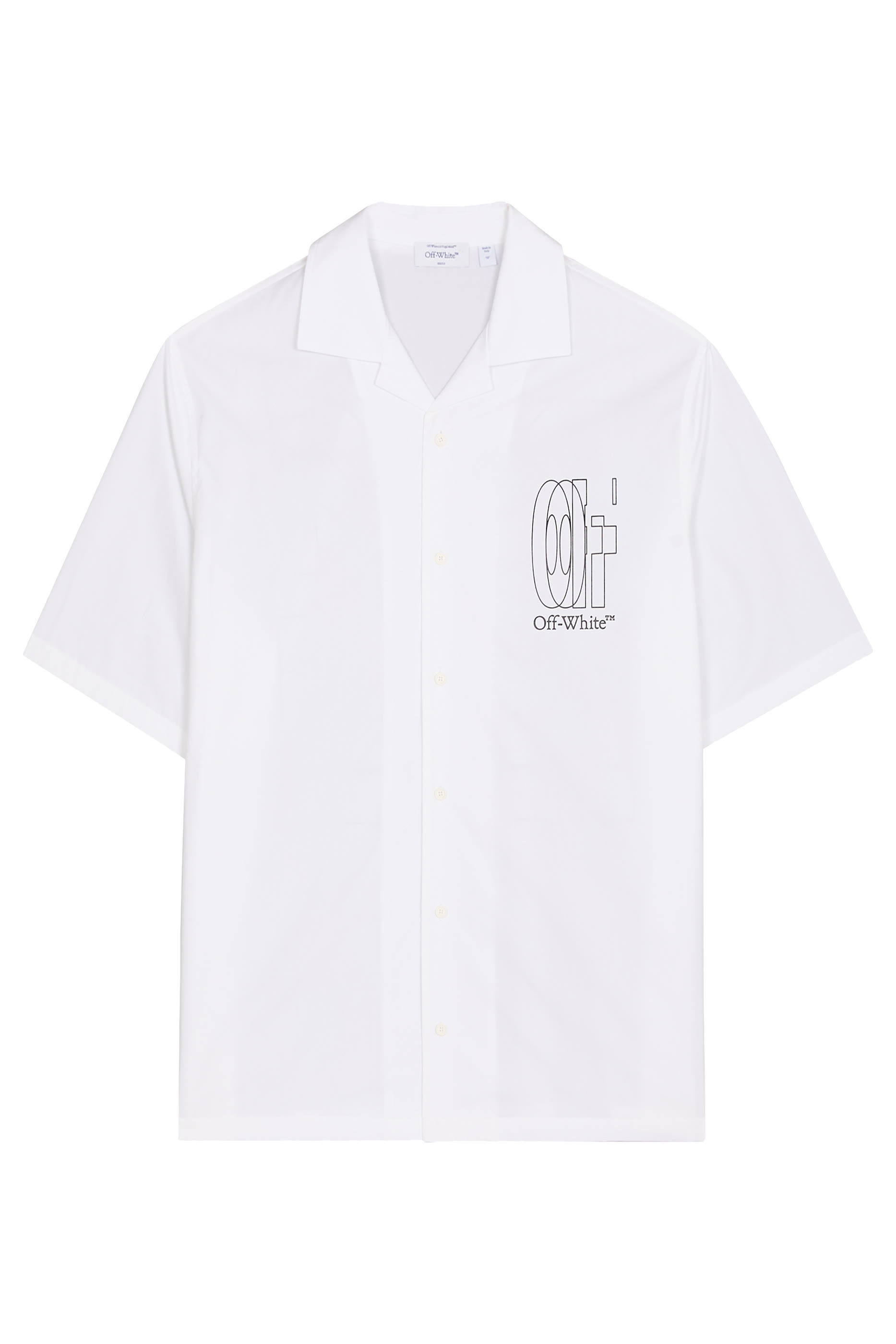 قميص بطبعة شعار الماركة