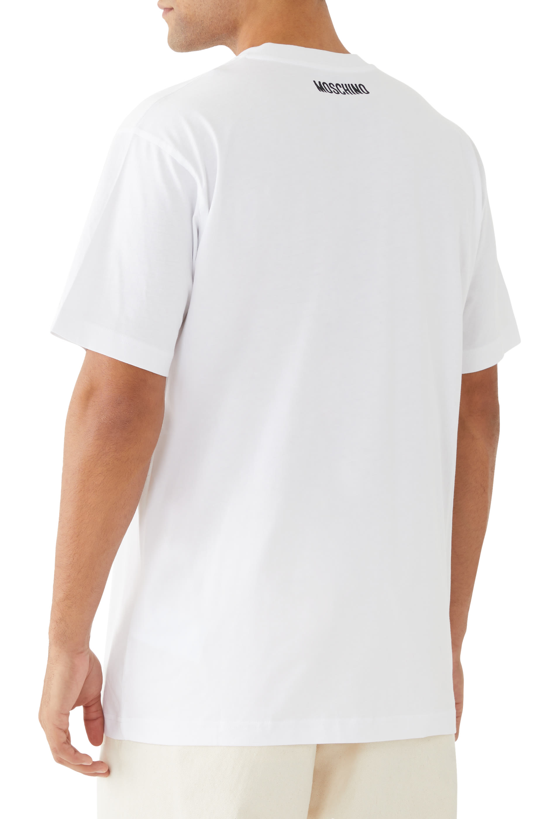 تيشيرت بتطريز إوزة جيرسيه