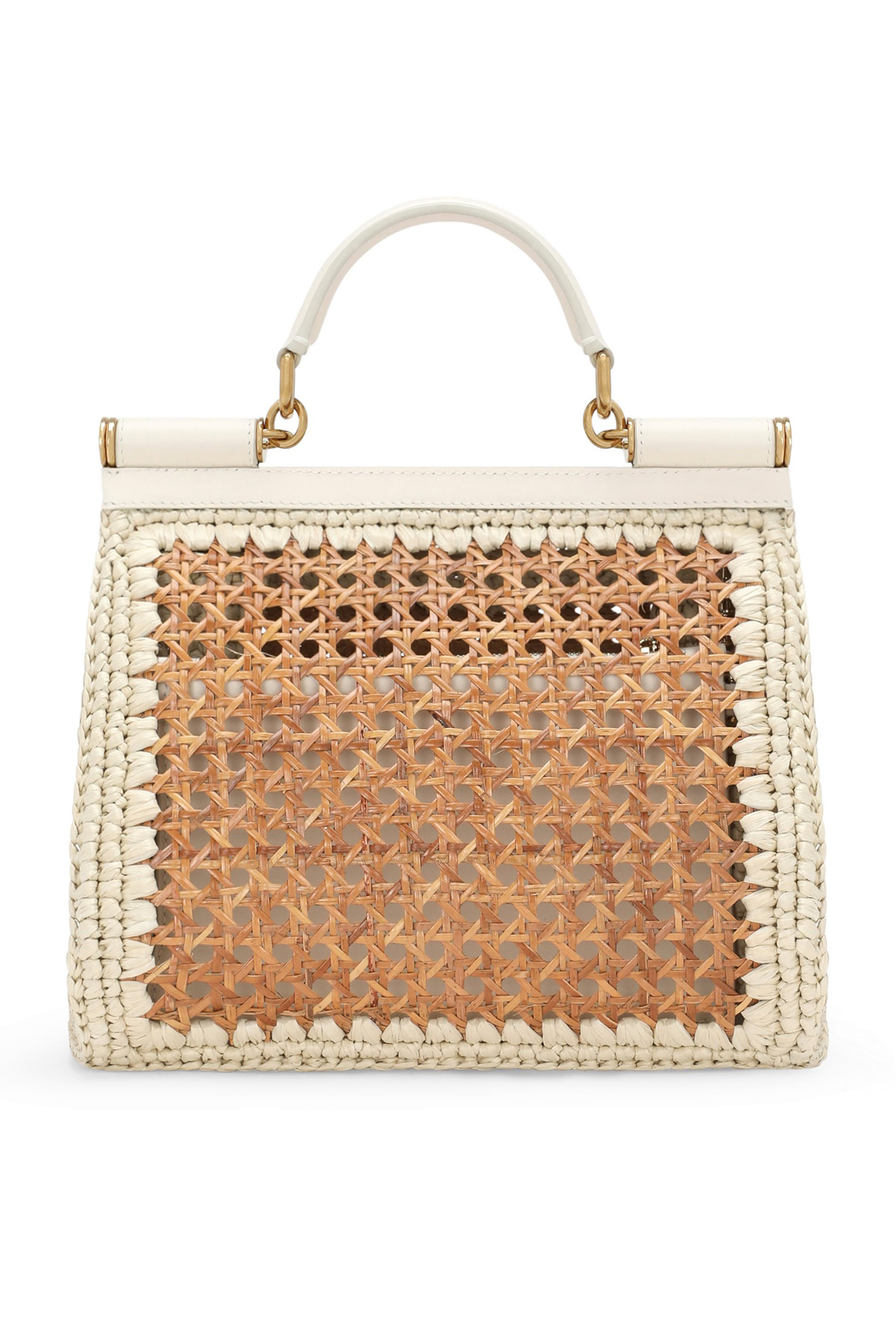 حقيبة يد سيسلي كبيرة قش فيينا