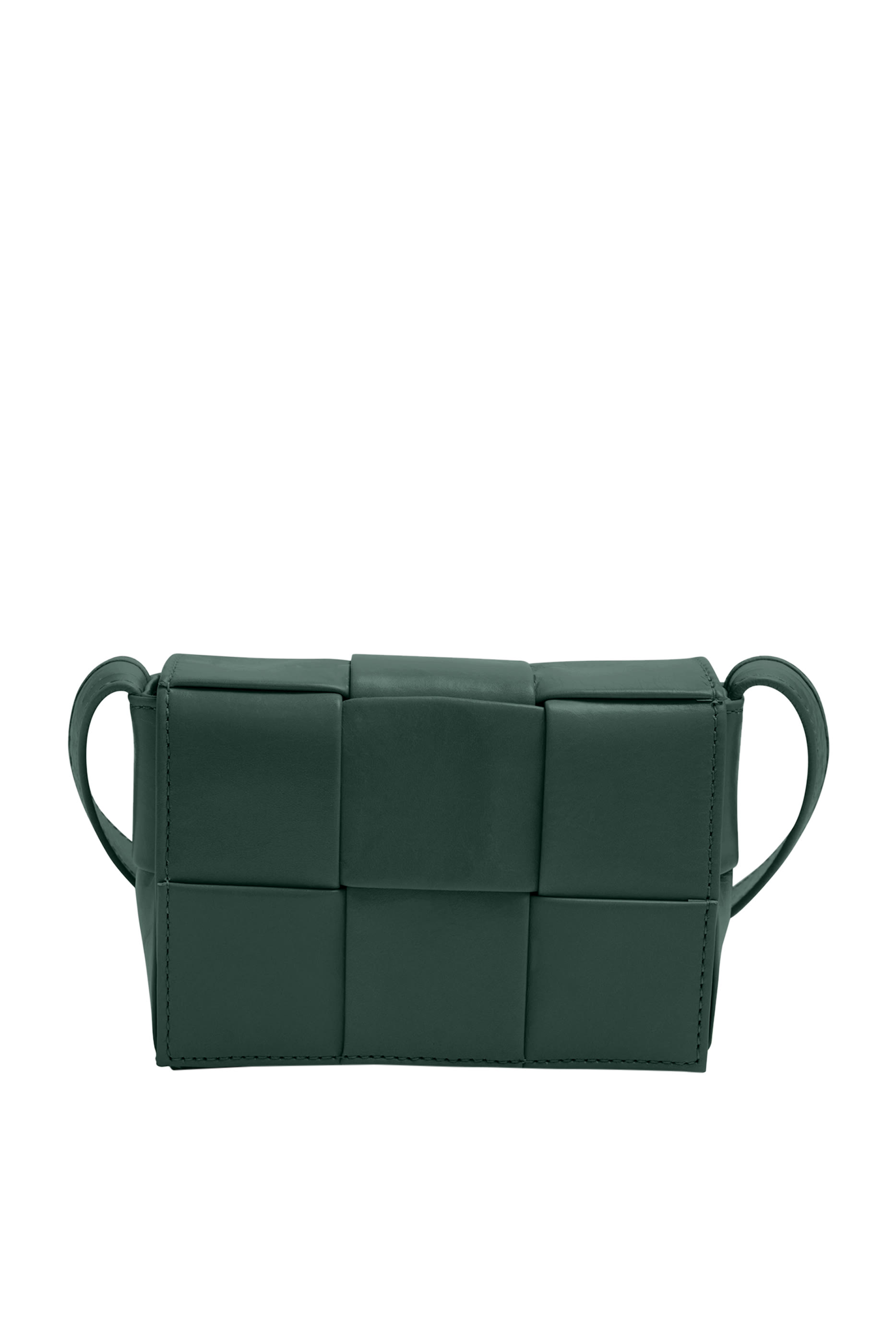 حقيبة كاسيت كروس بودي صغيرة بتصميم مجدول