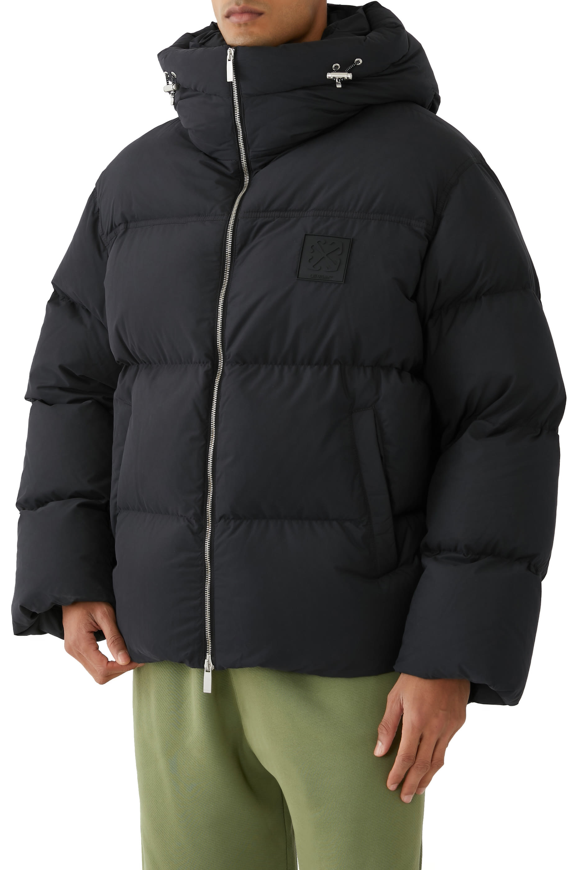 جاكيت منفوخ مبطن بالزغب أي آر آر