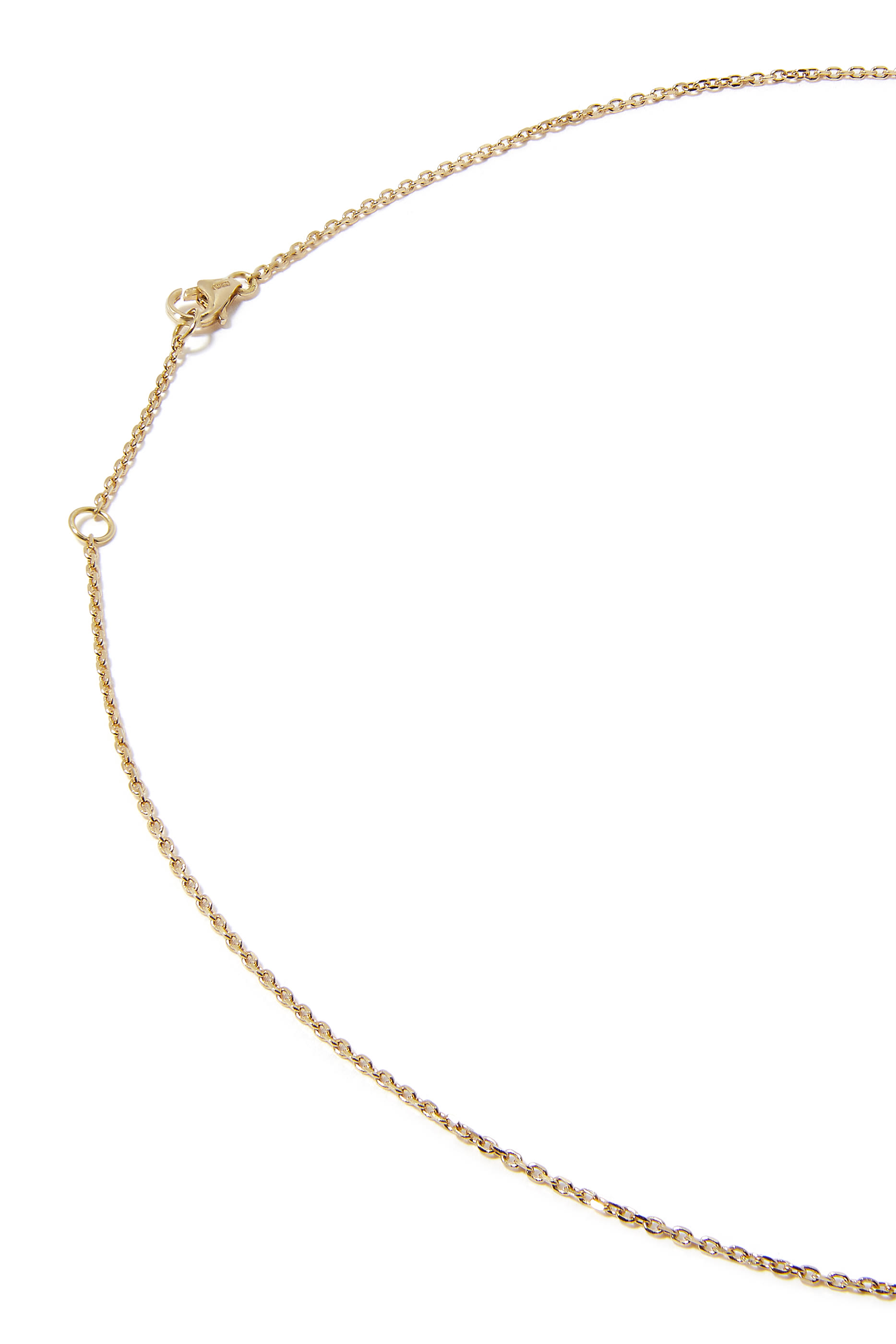 The 5 Dots Hydrogen Necklace, 18k Yellow Gold & Diamonds