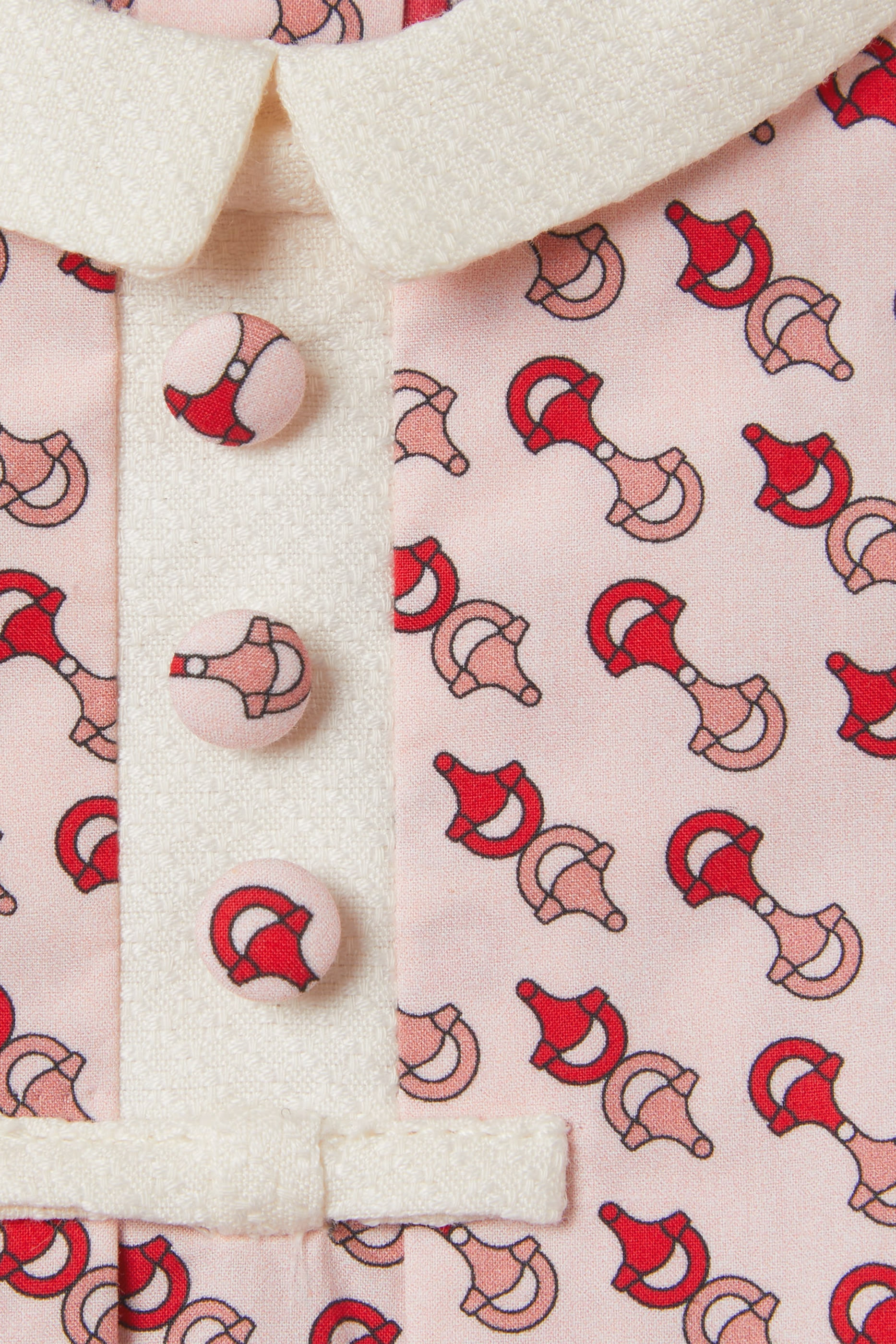 فستان بطبعات قطن للأطفال