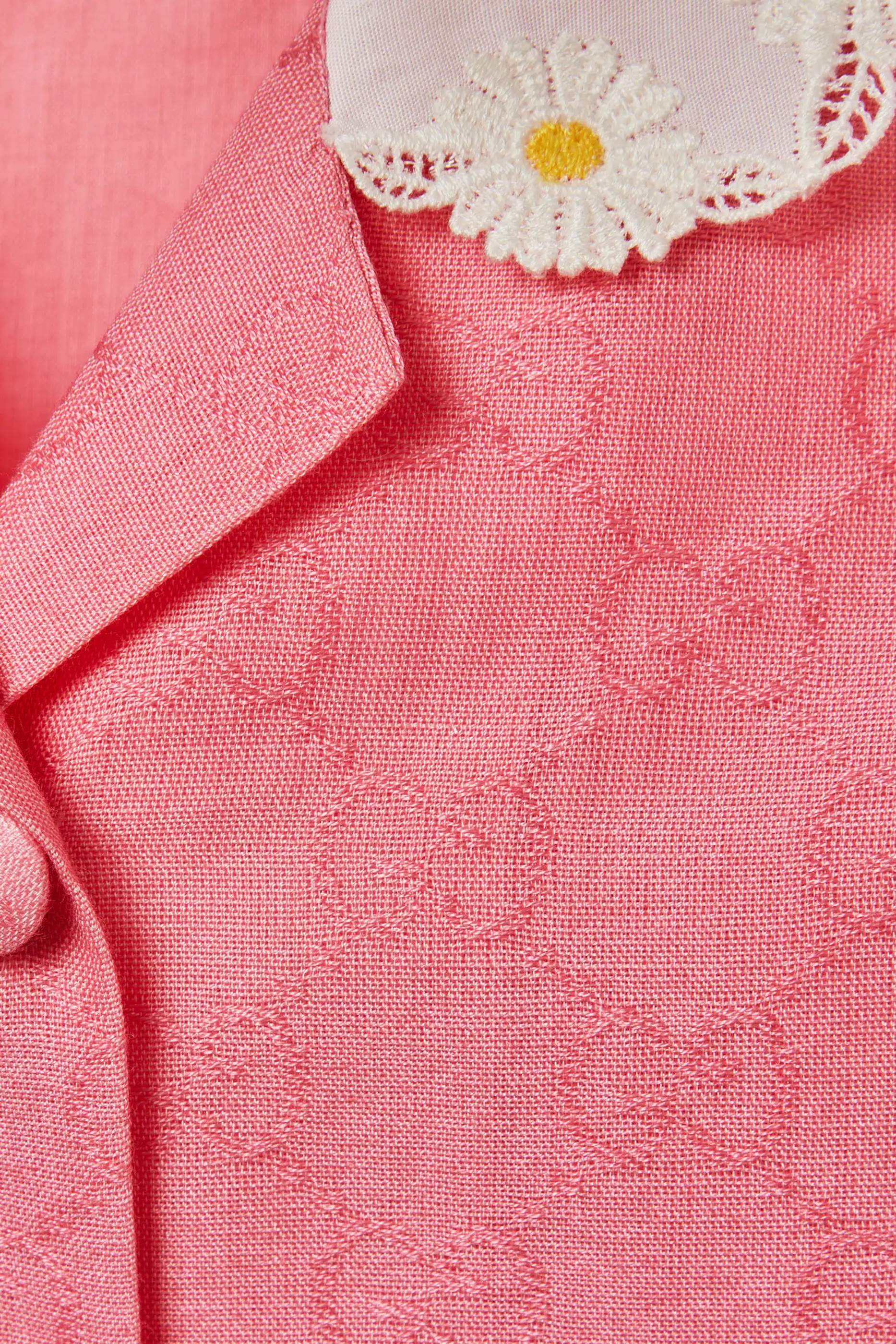 فستان بشعار الماركة قطن للأطفال