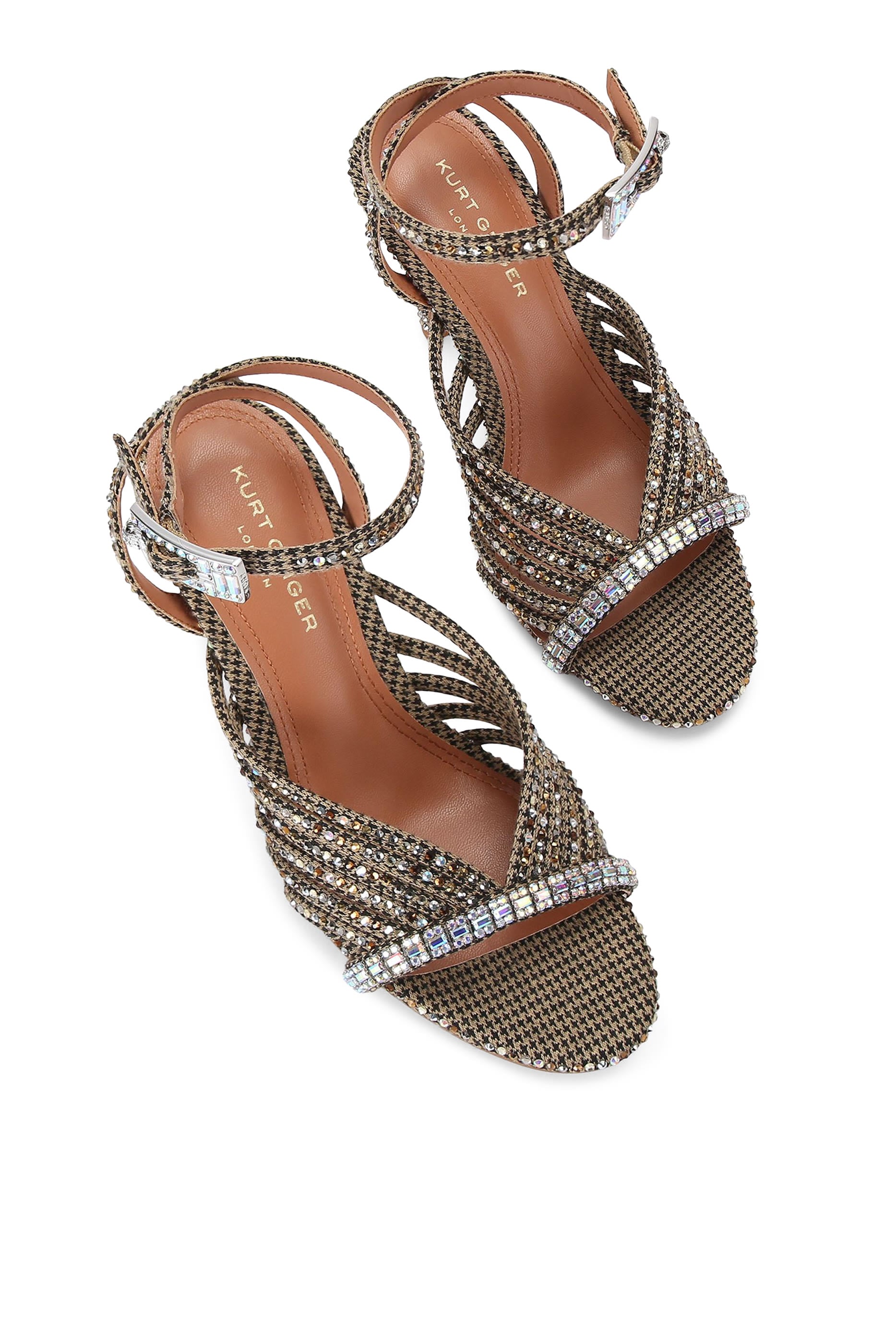 Crystal Strappy 90 Sandals