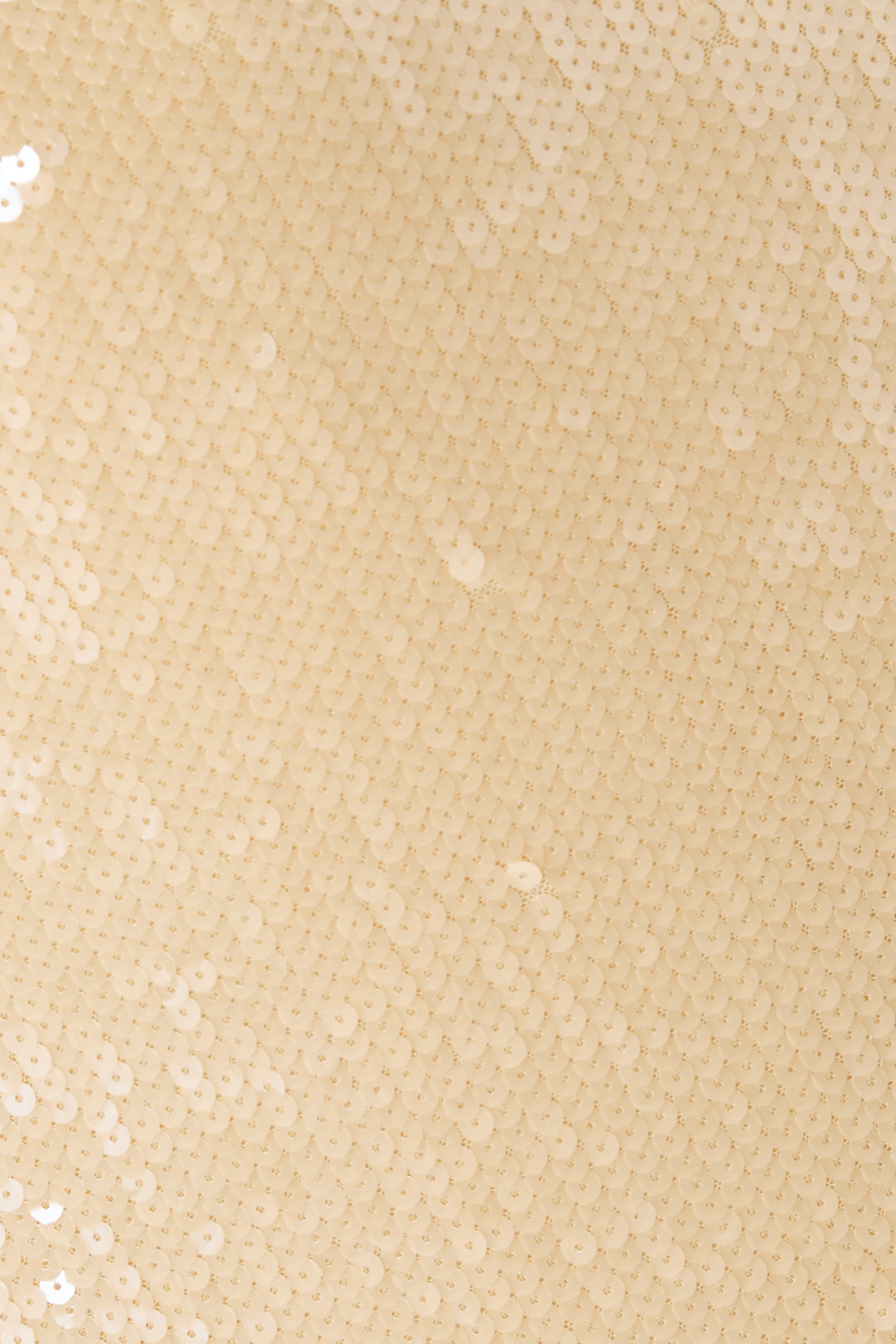 فستان بأكمام كاب مزين بالترتر