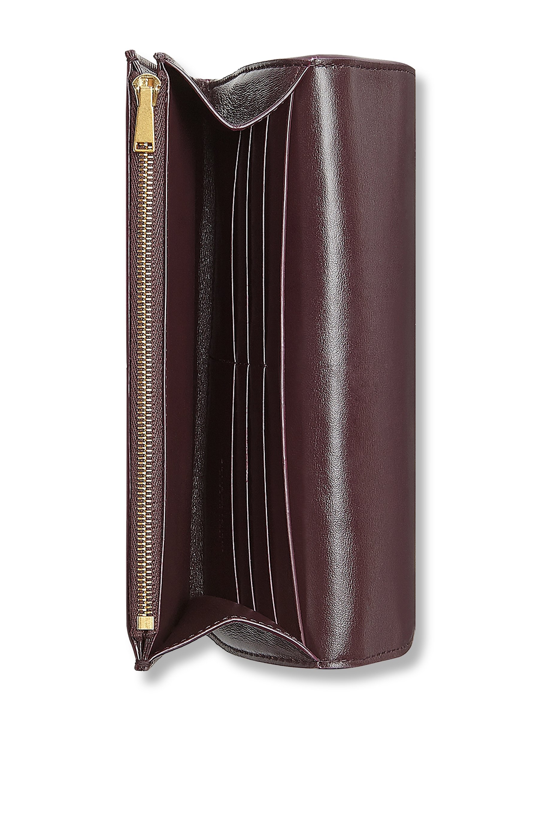 محفظة جلد بتصميم مجدول