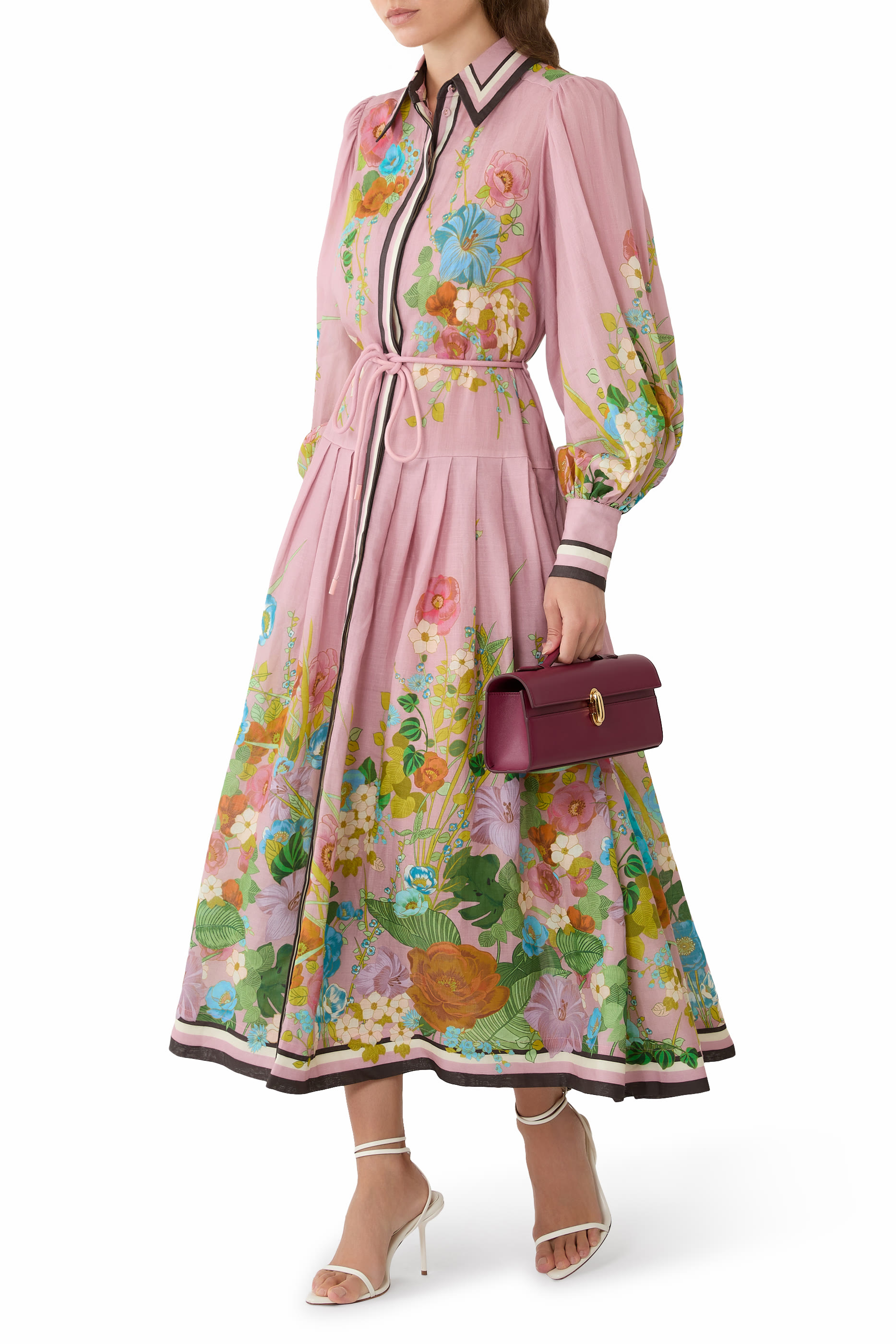 فستان كليمنس بنمط قميص