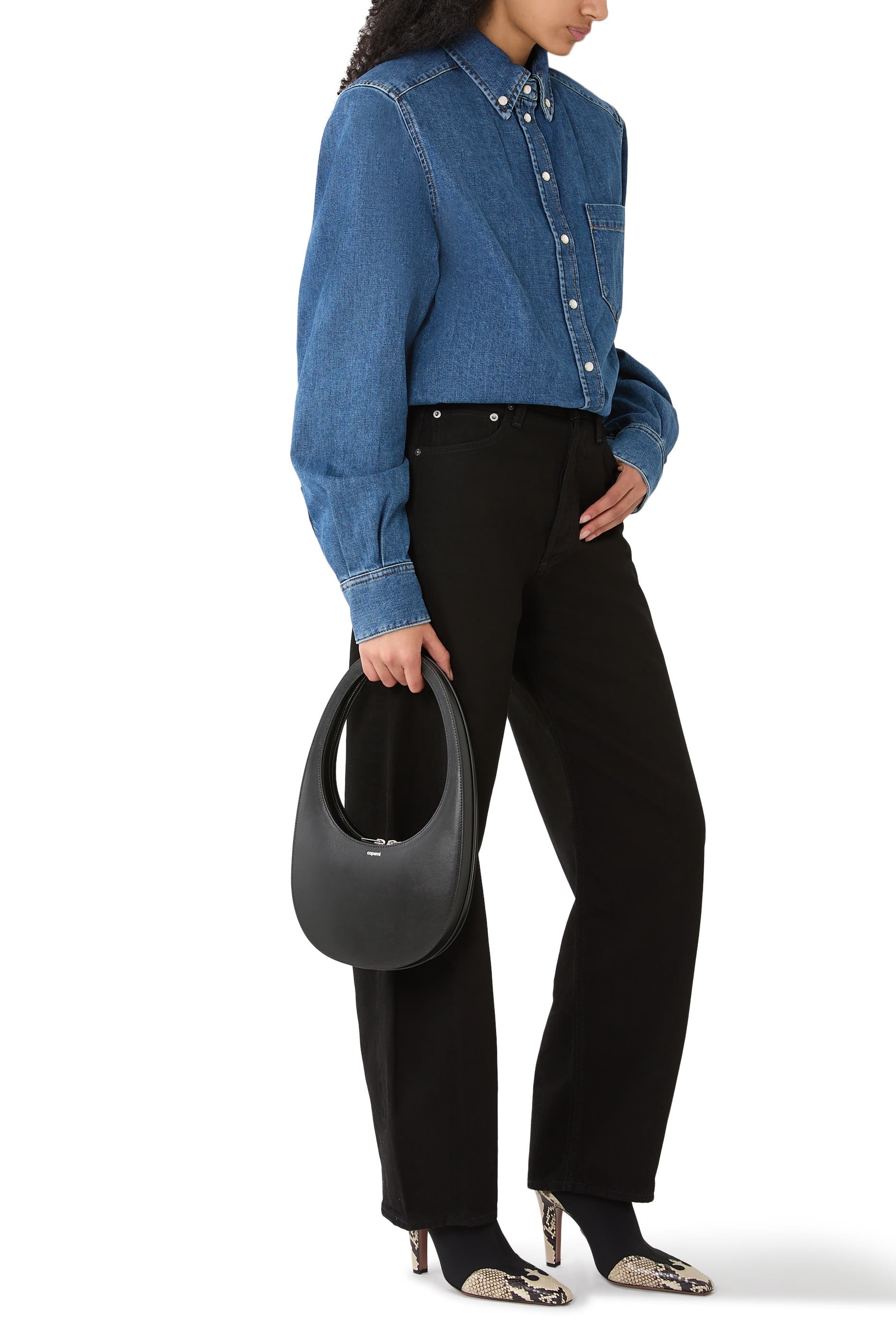 قميص باور دنيم