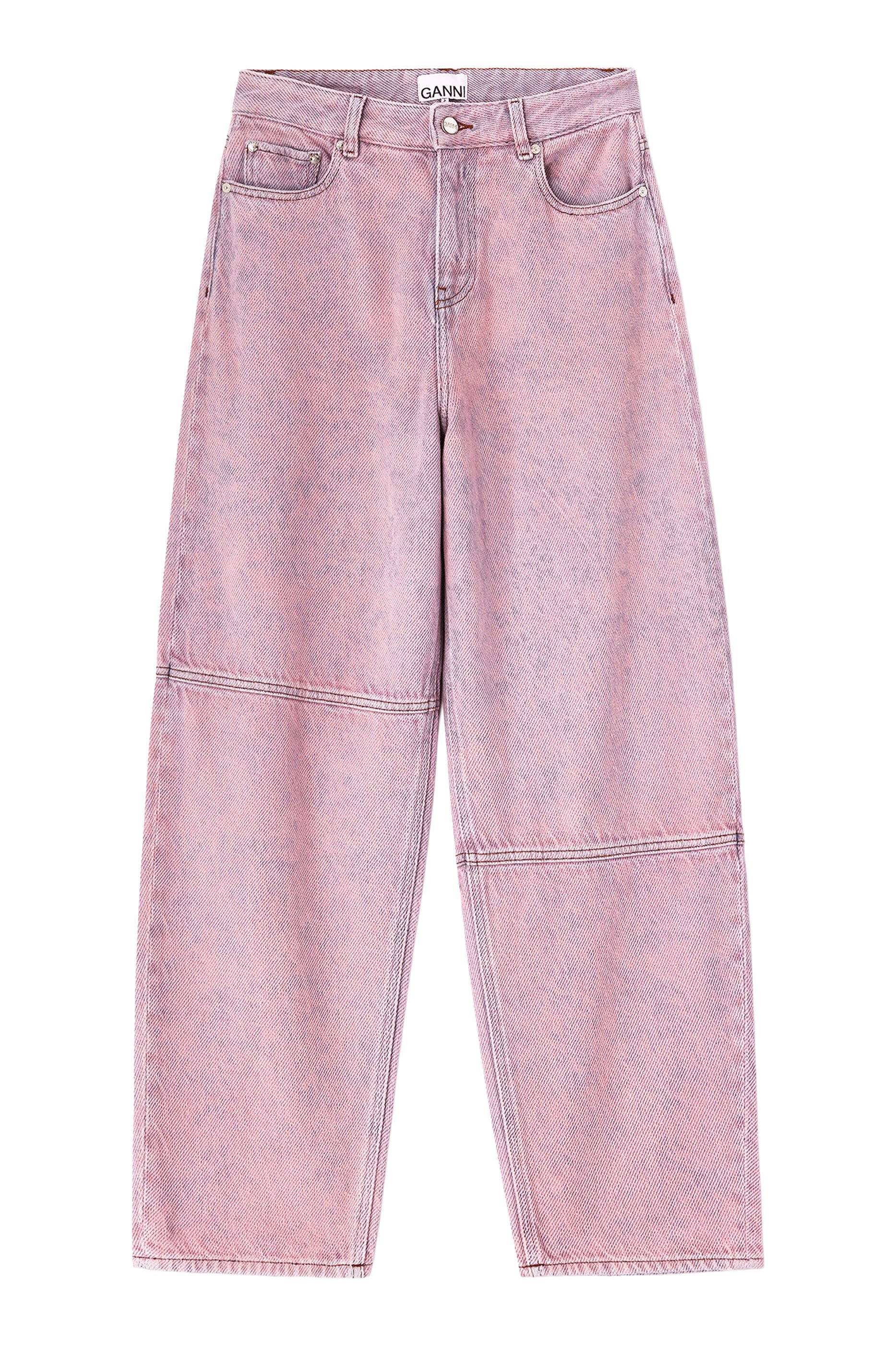 بنطال جينز ستاري بلون باهت