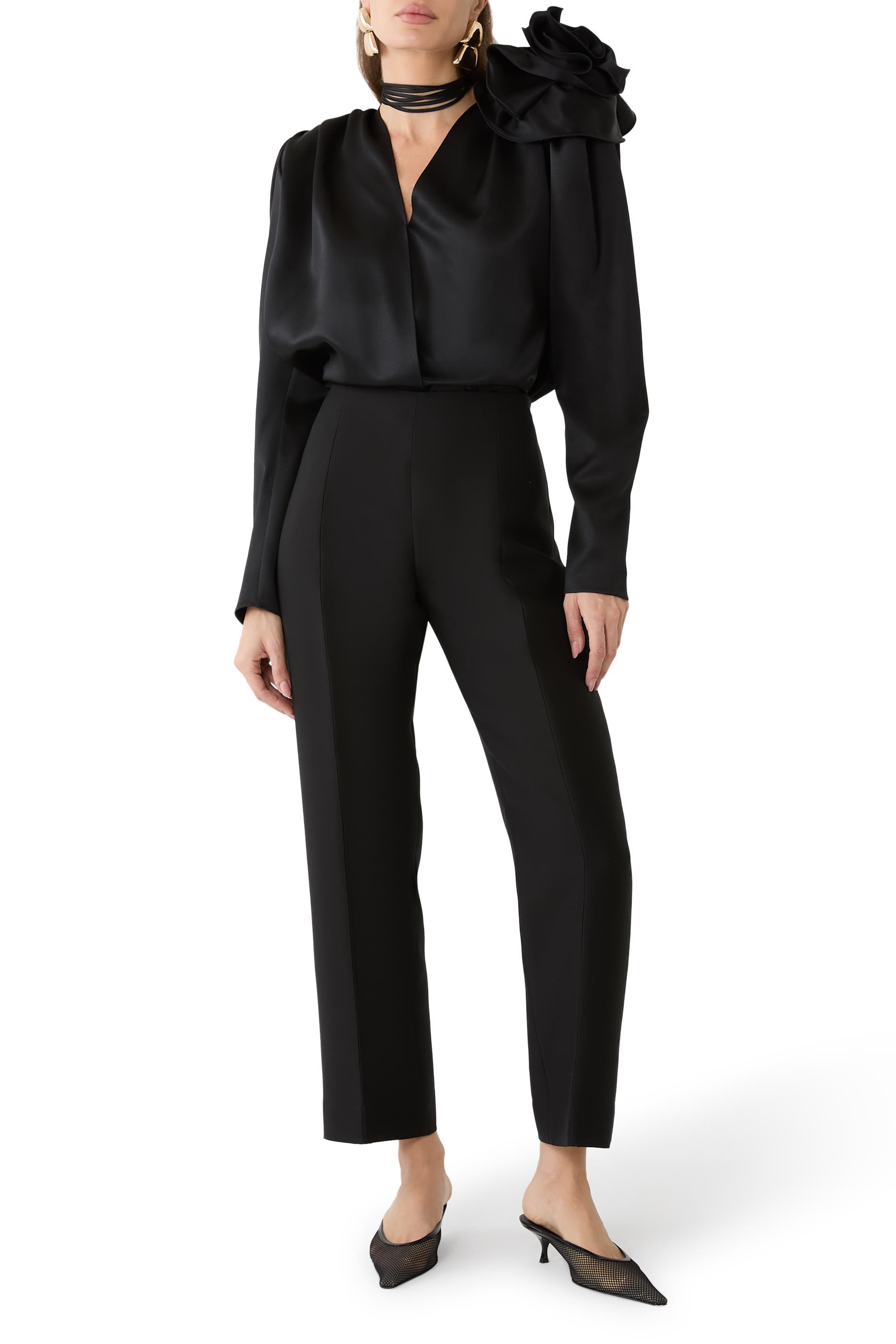 حذاء سلوان 45 مفتوح من الخلف