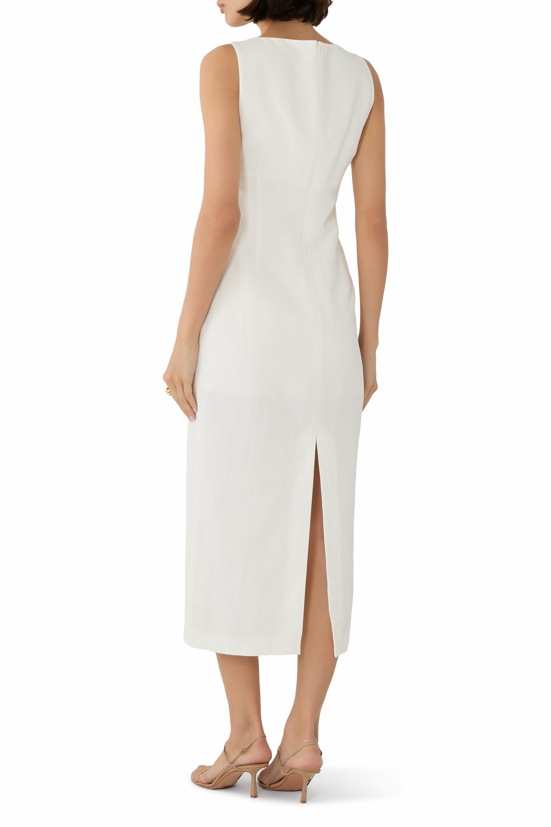 فستان قطن كتان جبردين