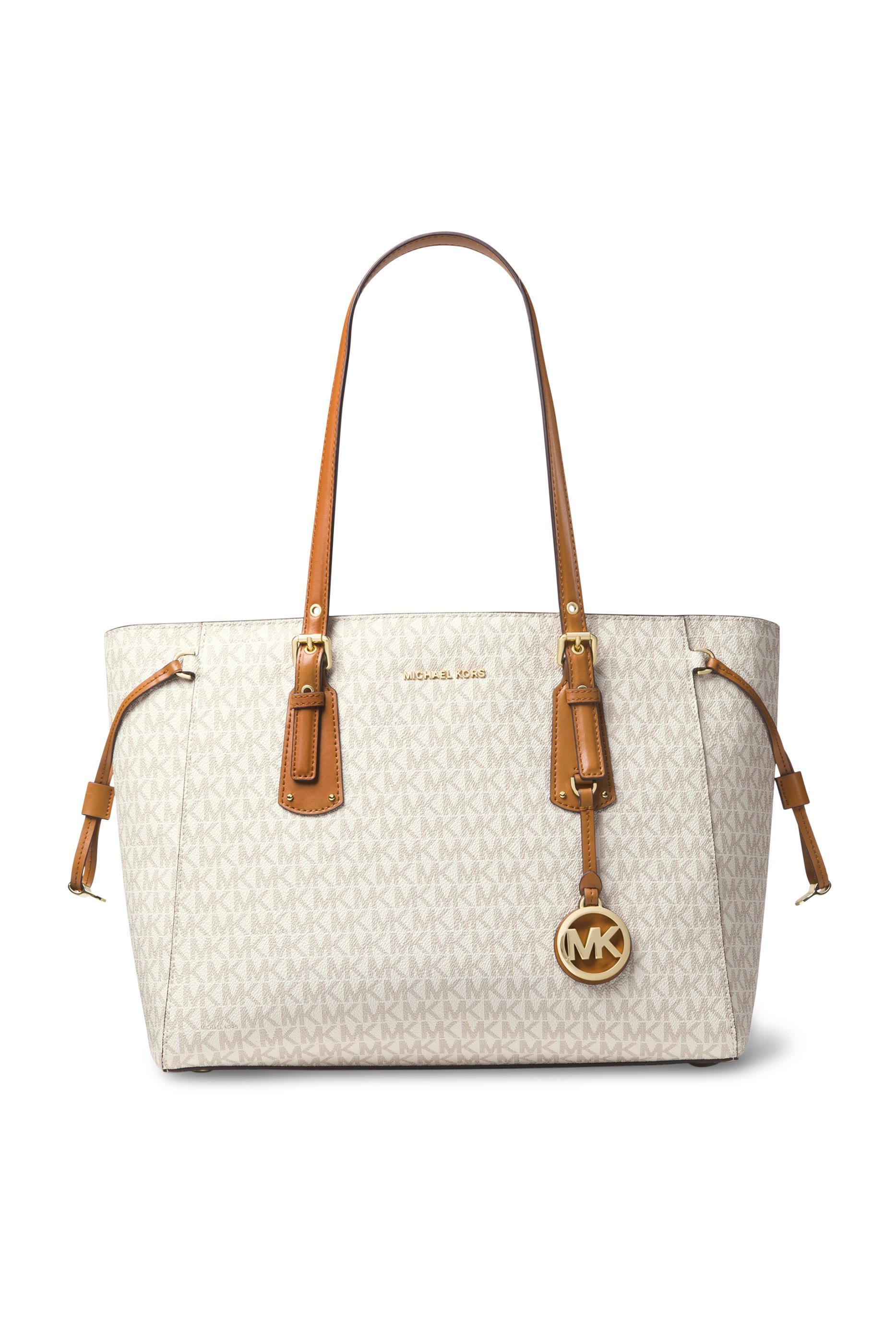 حقيبة يد فوياجر متوسطة الحجم بشعار الماركة